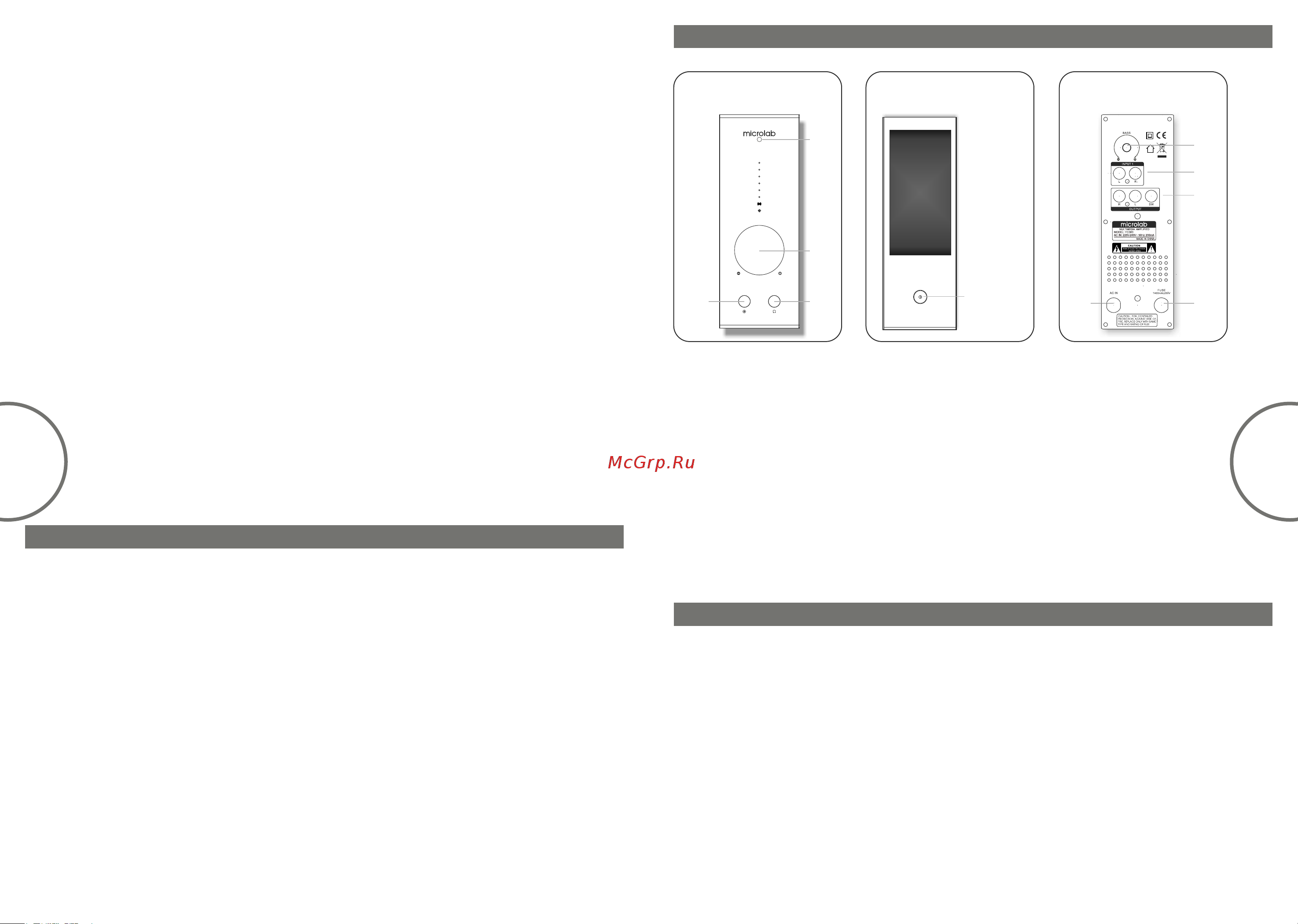 Microlab FC 360 2.1 [3/10] Features