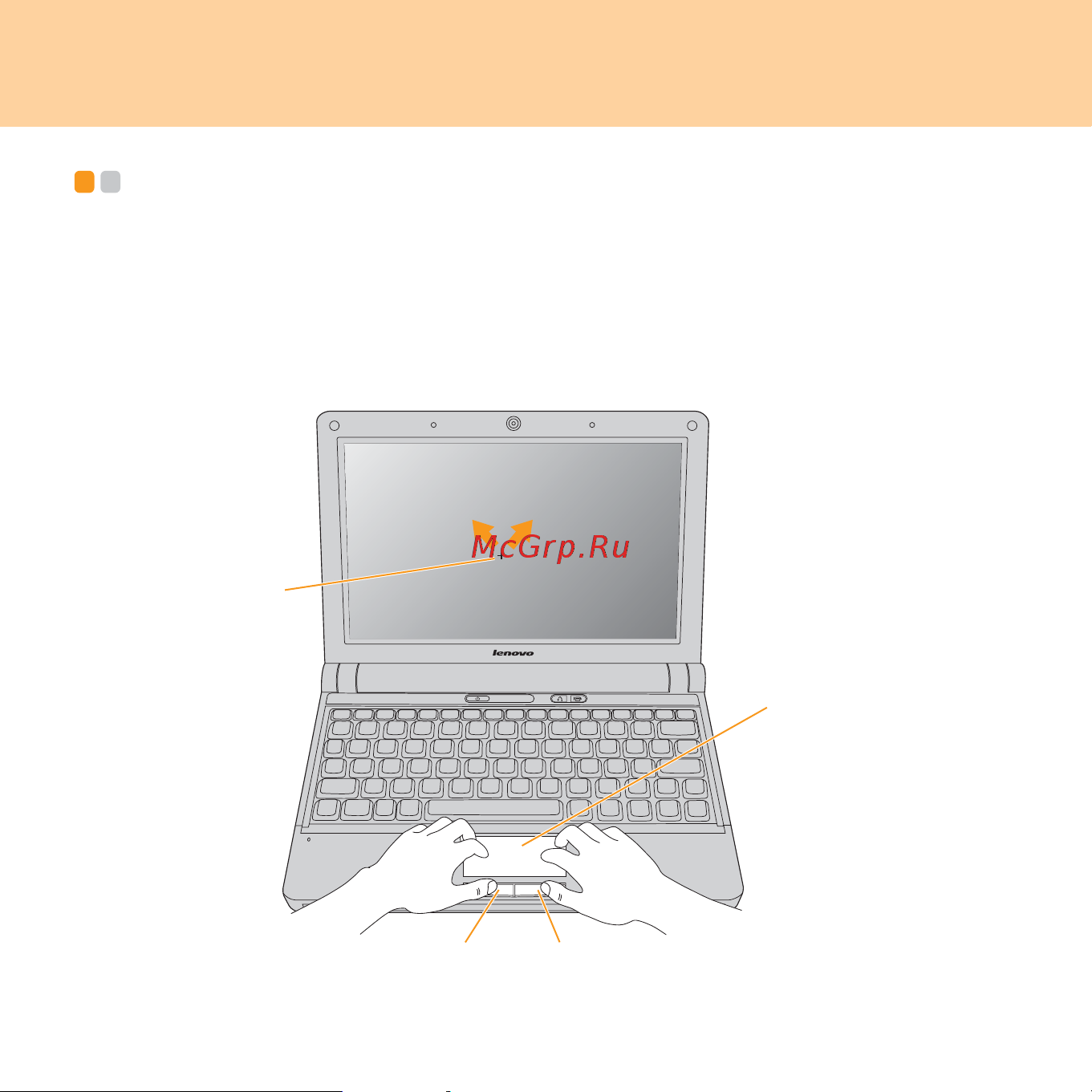Lenovo IdeaPad S9 S10 [18/166] Использование сенсорной панели