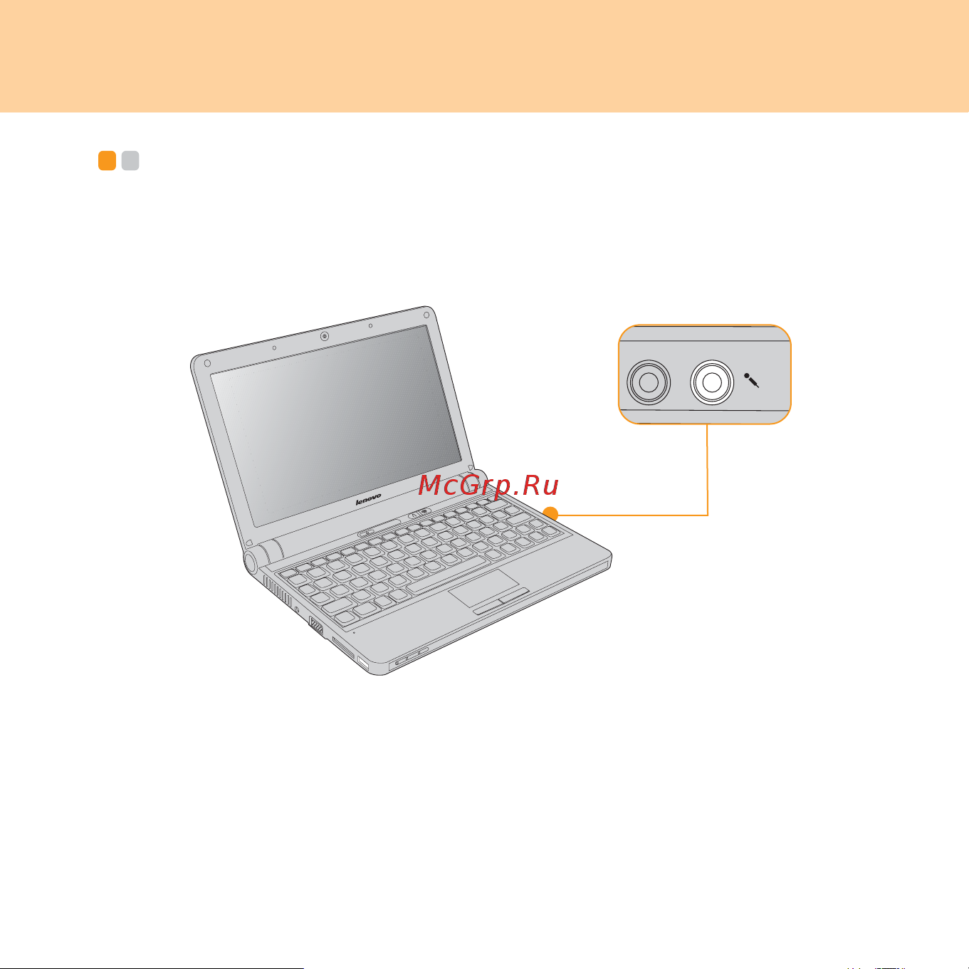 Lenovo IdeaPad S9 S10 [51/166] Подключение внешнего микрофона