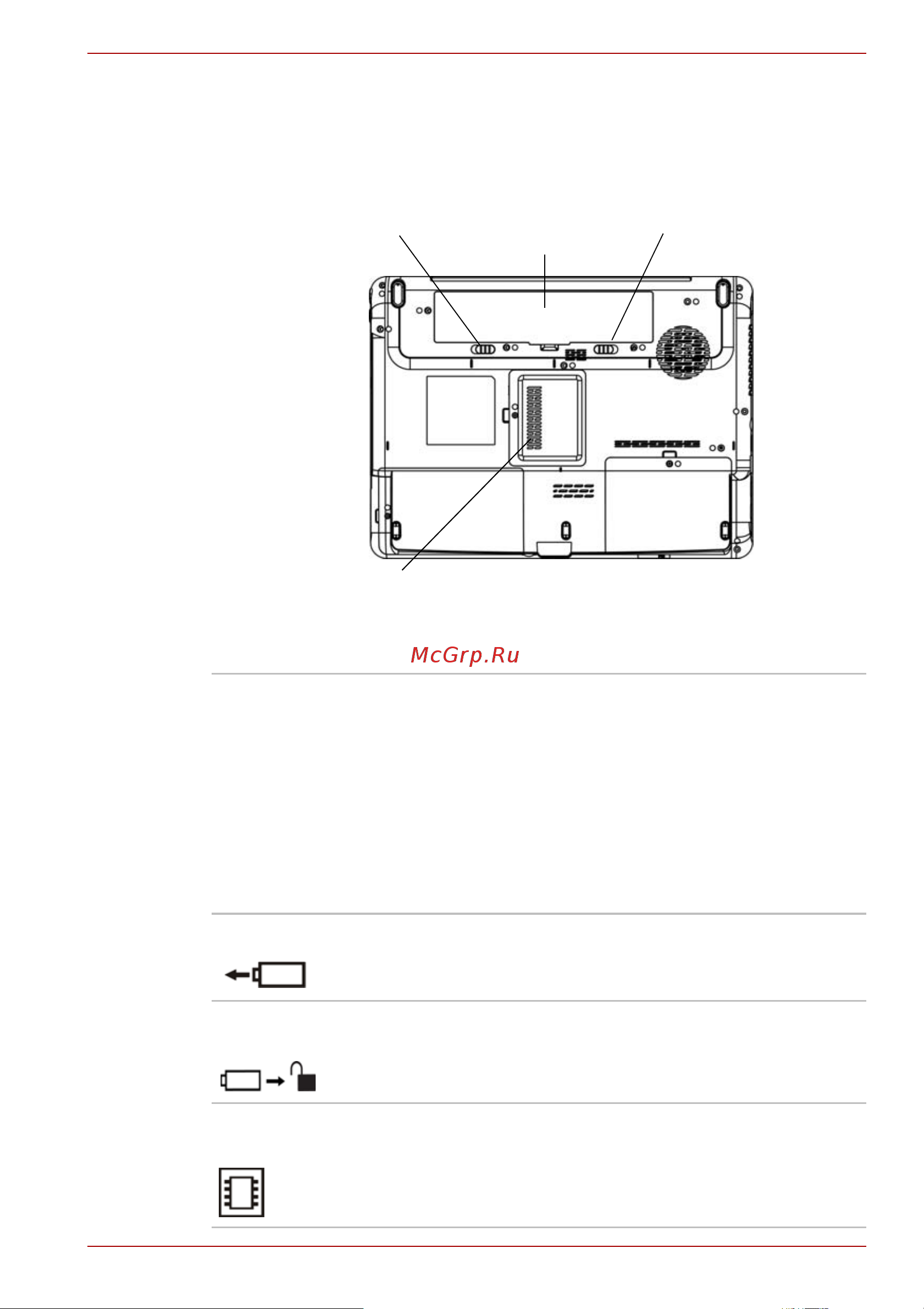 Toshiba Satellite A300D-20E [53/240] Вид снизу