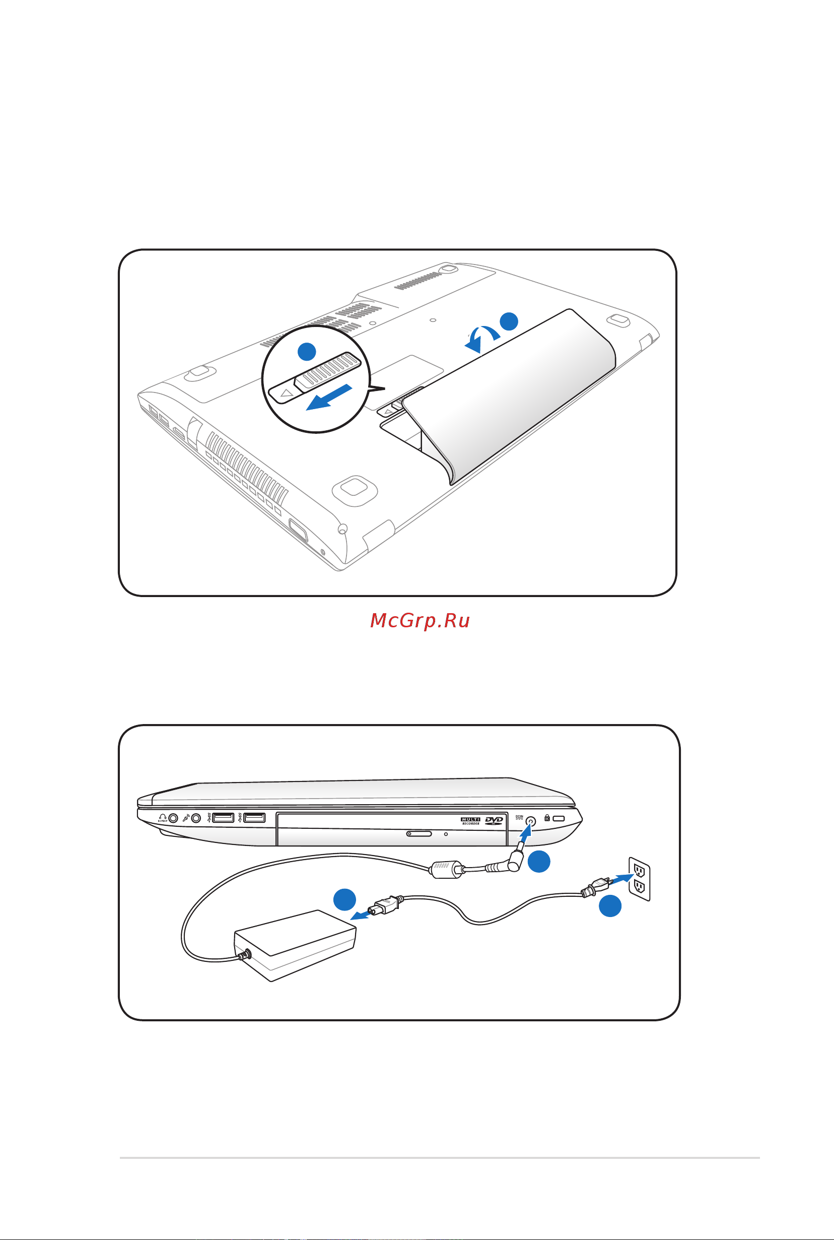 Asus N56JN [11/118] Подготовка ноутбука