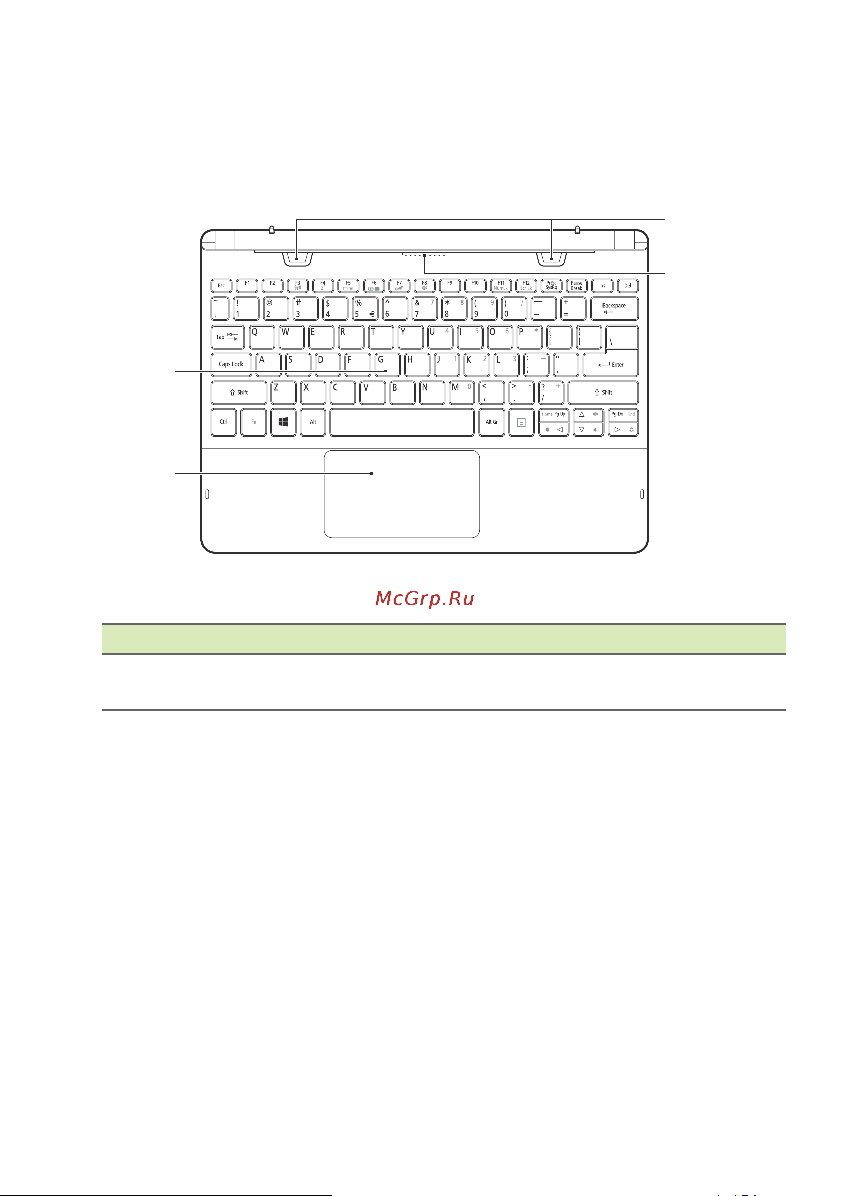 Acer Aspire Switch 10 [13/91] Клавиатура
