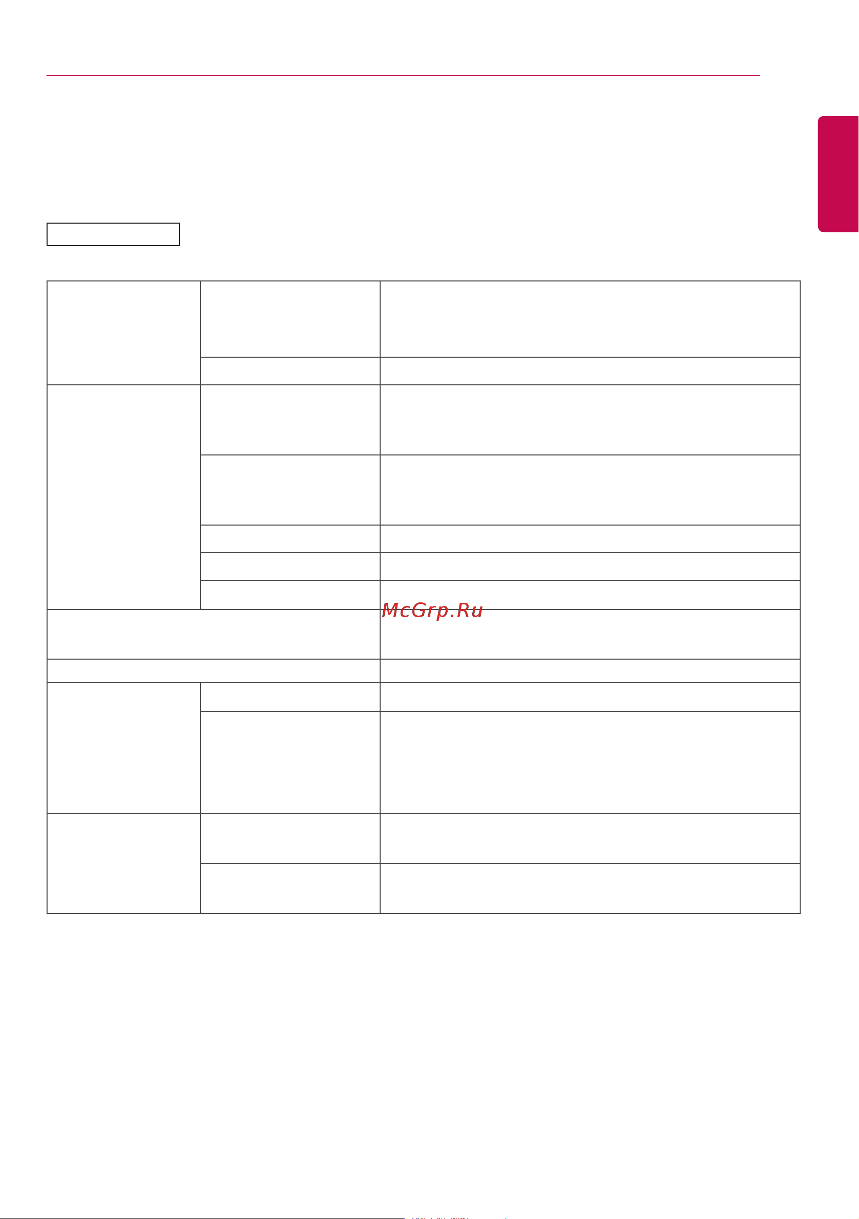 LG 47LS55A [39/65] Product specifications