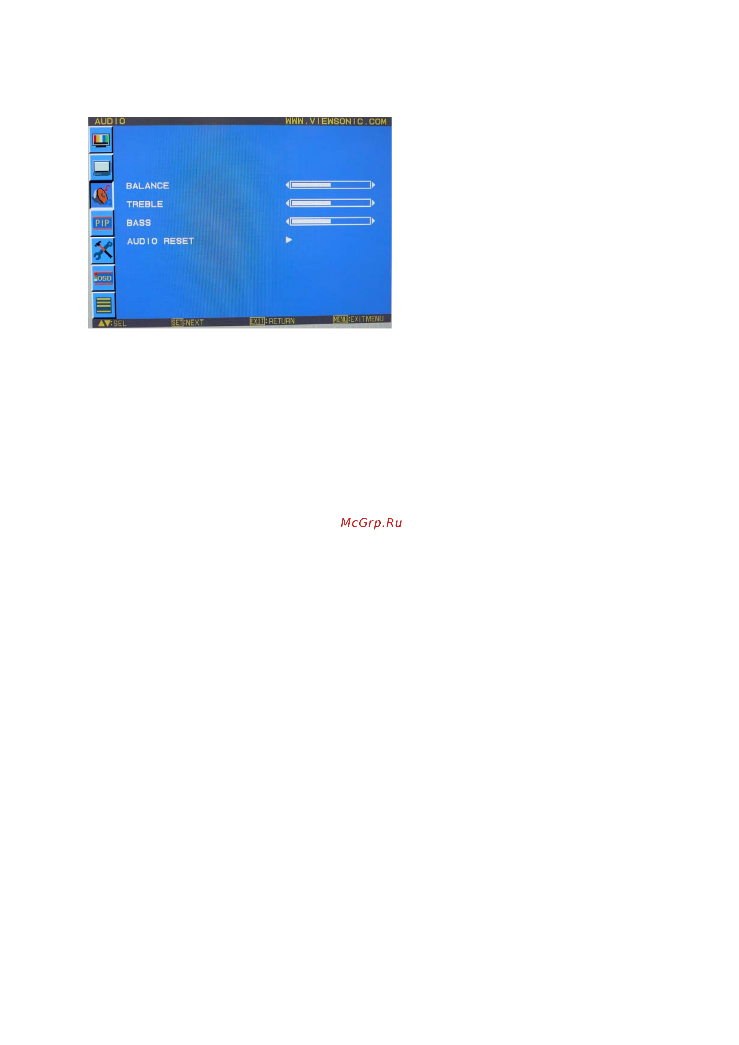 Viewsonic CD4620 [28/44] Audio звук