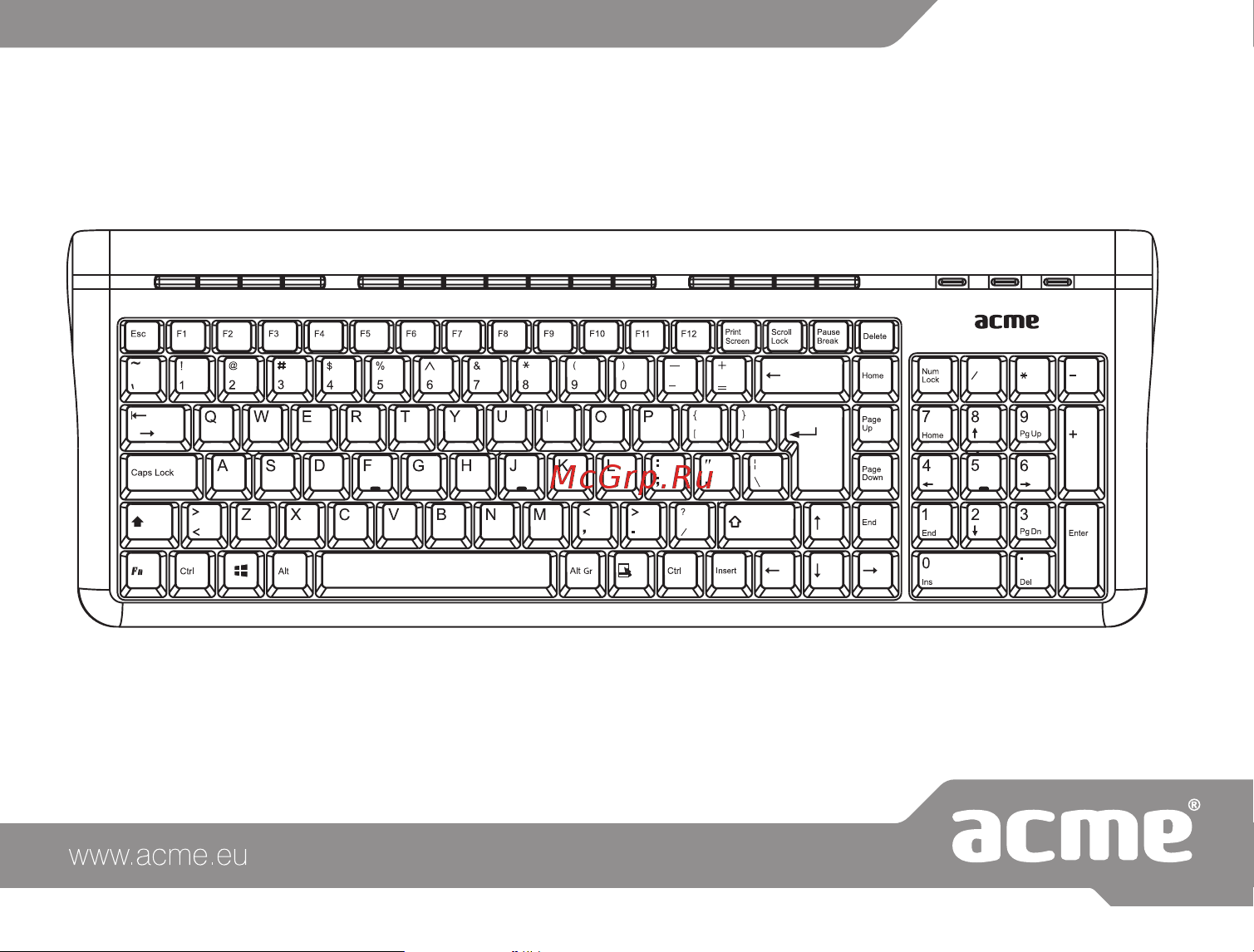Acme KM04 Руководство по эксплуатации онлайн