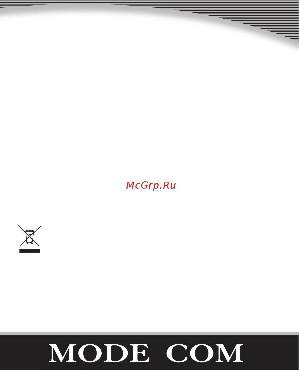 MODECOM MC-9001 PHONE [7/16] Www modecom eu