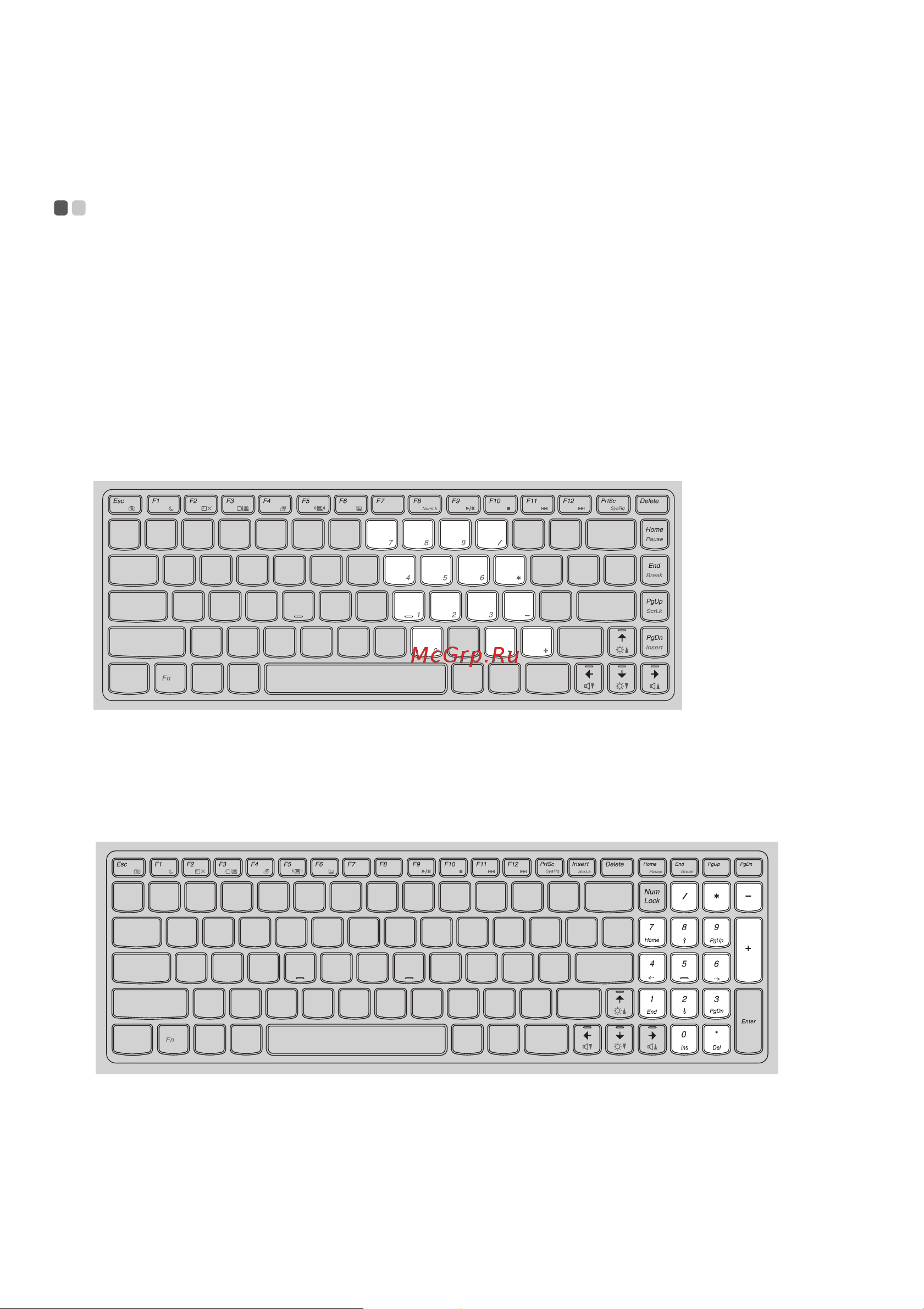 Lenovo IdeaPad Z485 [18/59] Using the keyboard