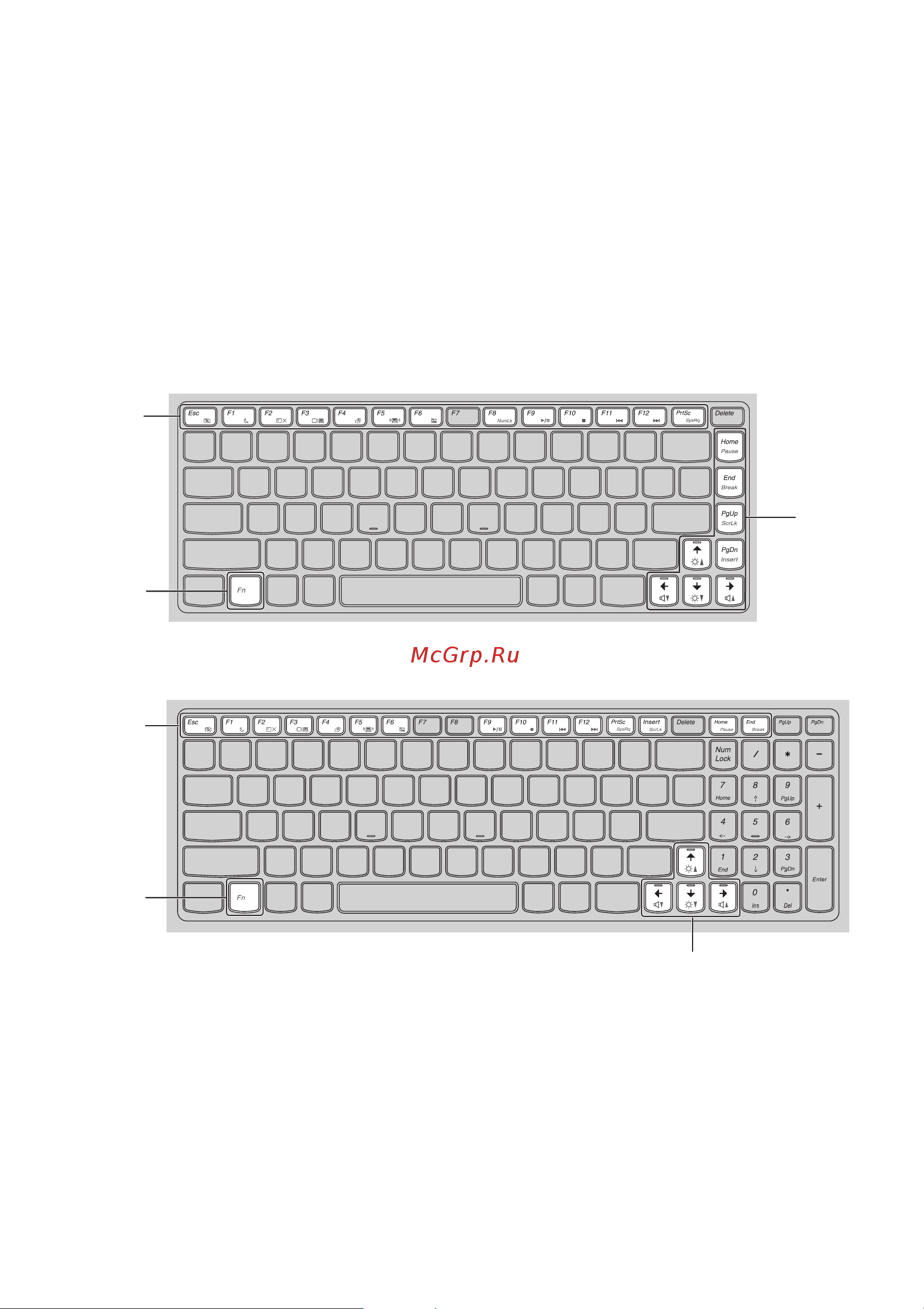 Lenovo IdeaPad Z485 [19/59] Function key combinations