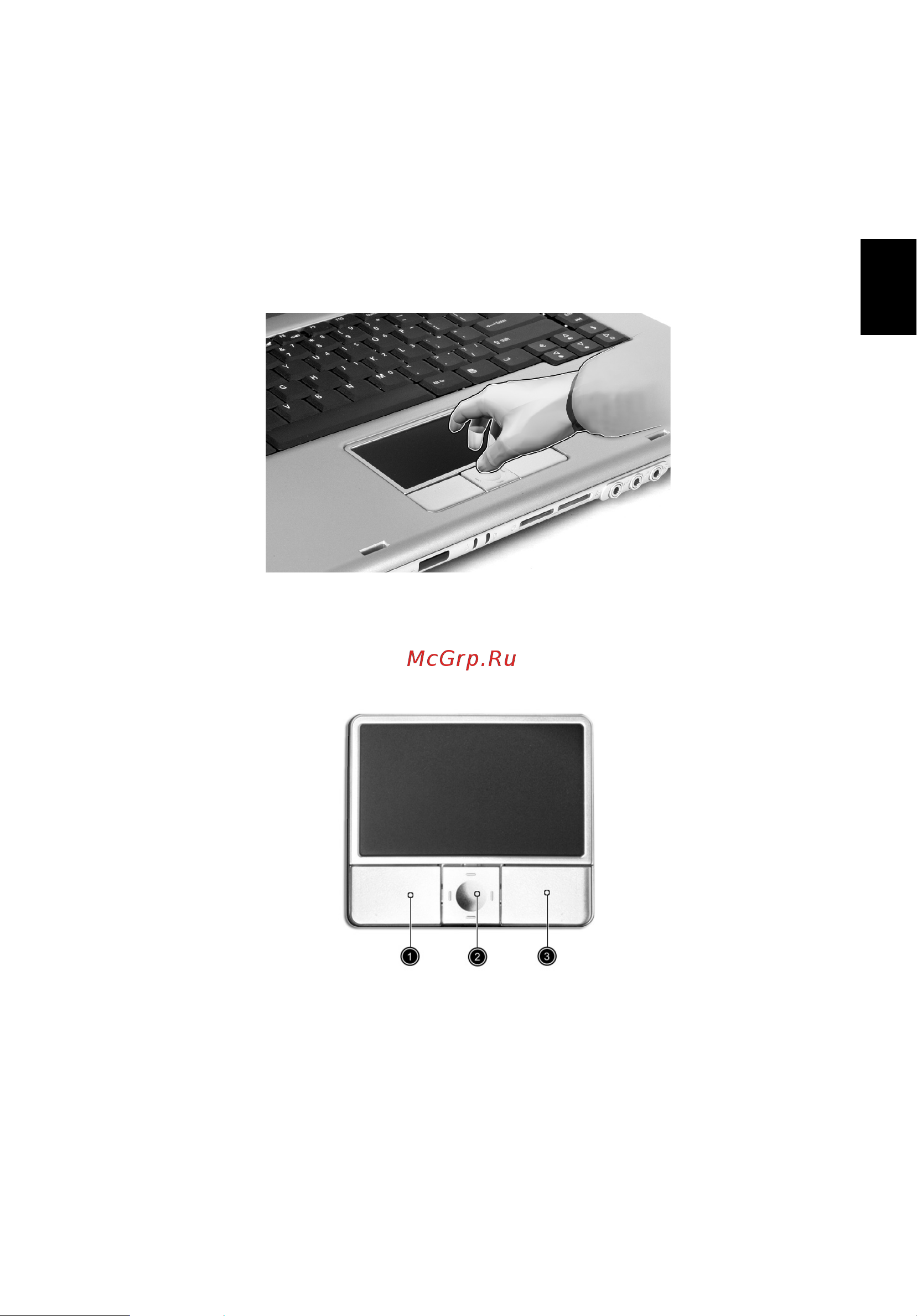 Acer Aspire 1690 ddr [31/96] Teclado táctil