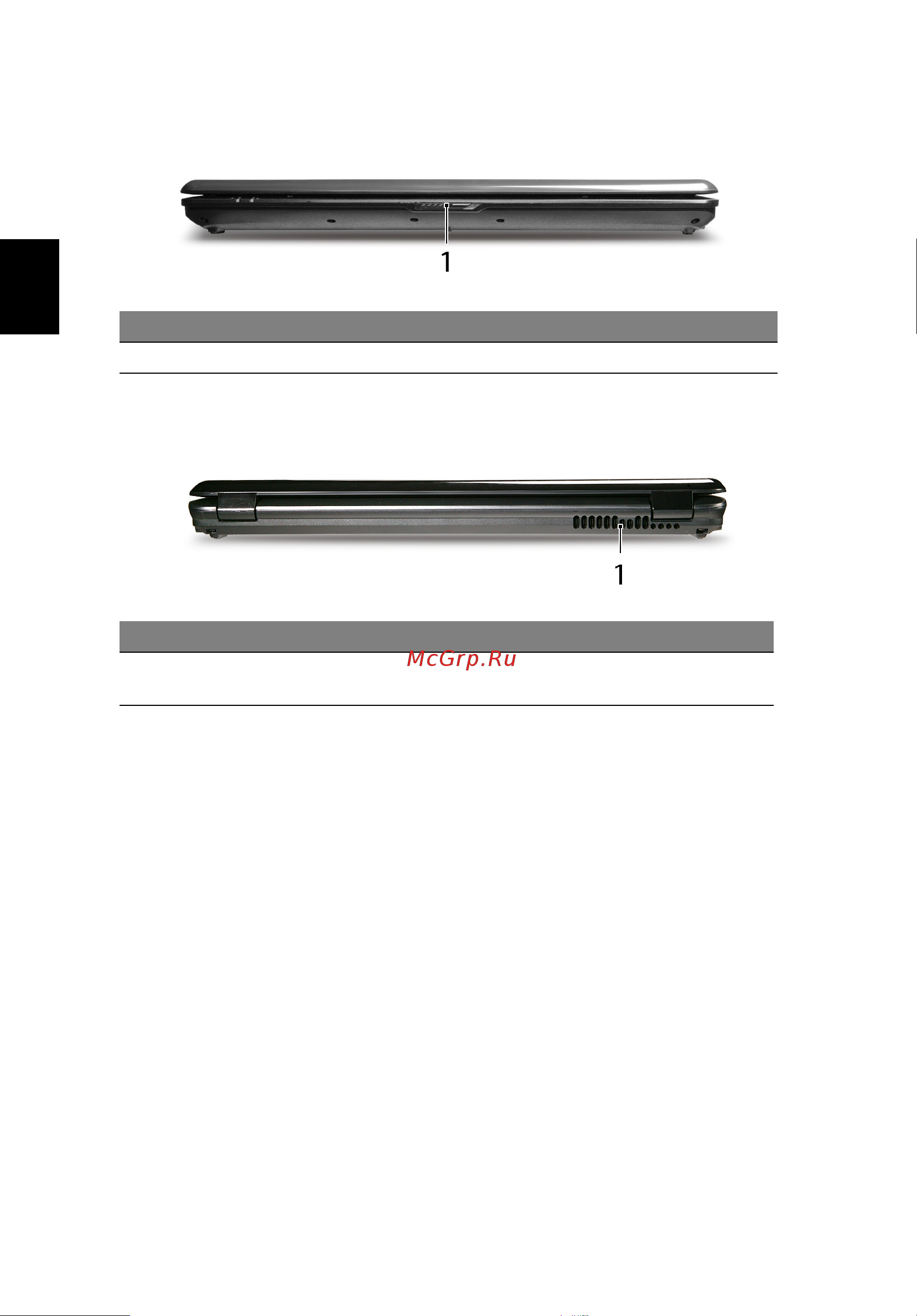 Acer Aspire 5730Z [6/11] Вид сзади