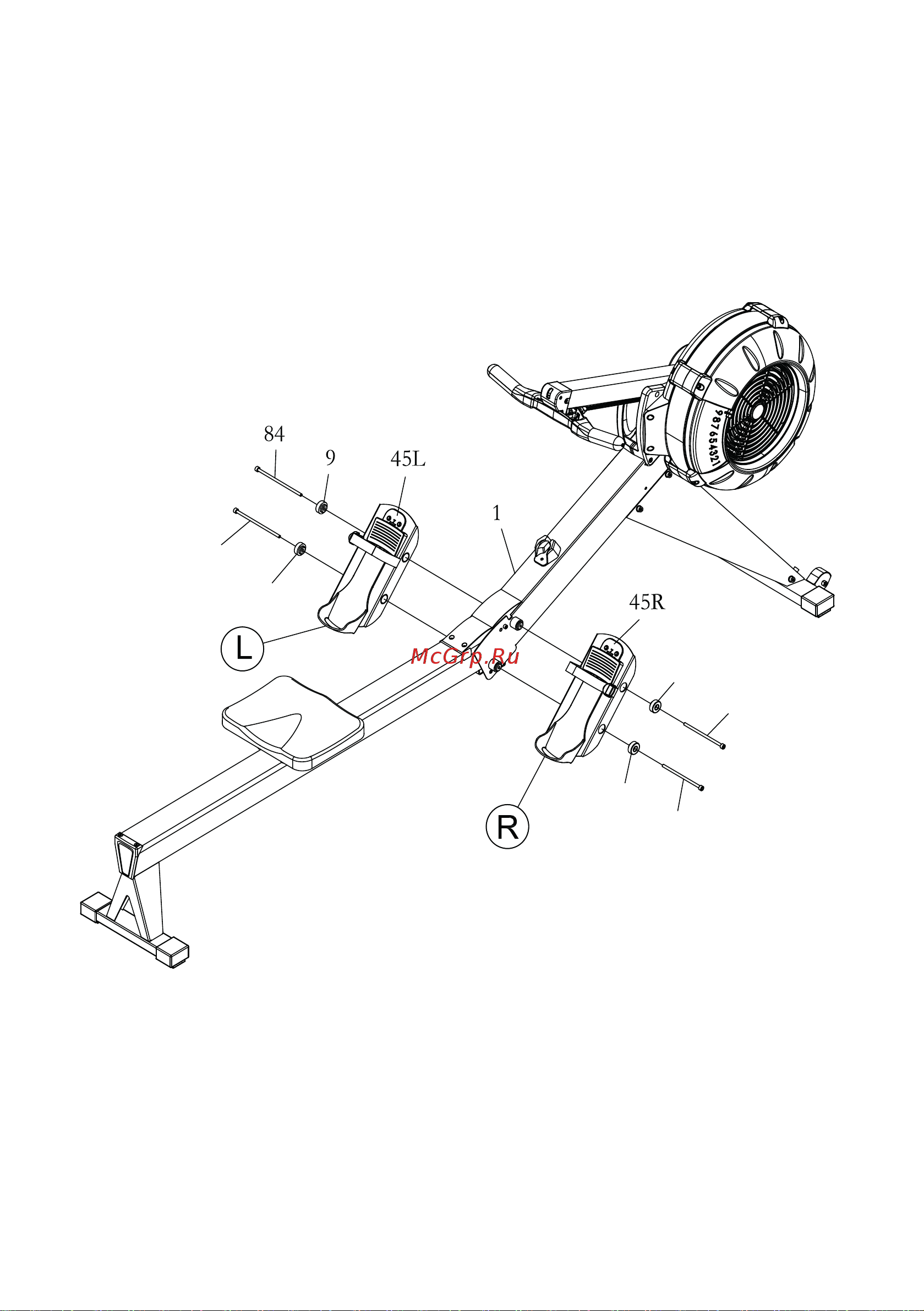 Bronze Gym RW1000M PRO TURBO [14/34] Шаг 5