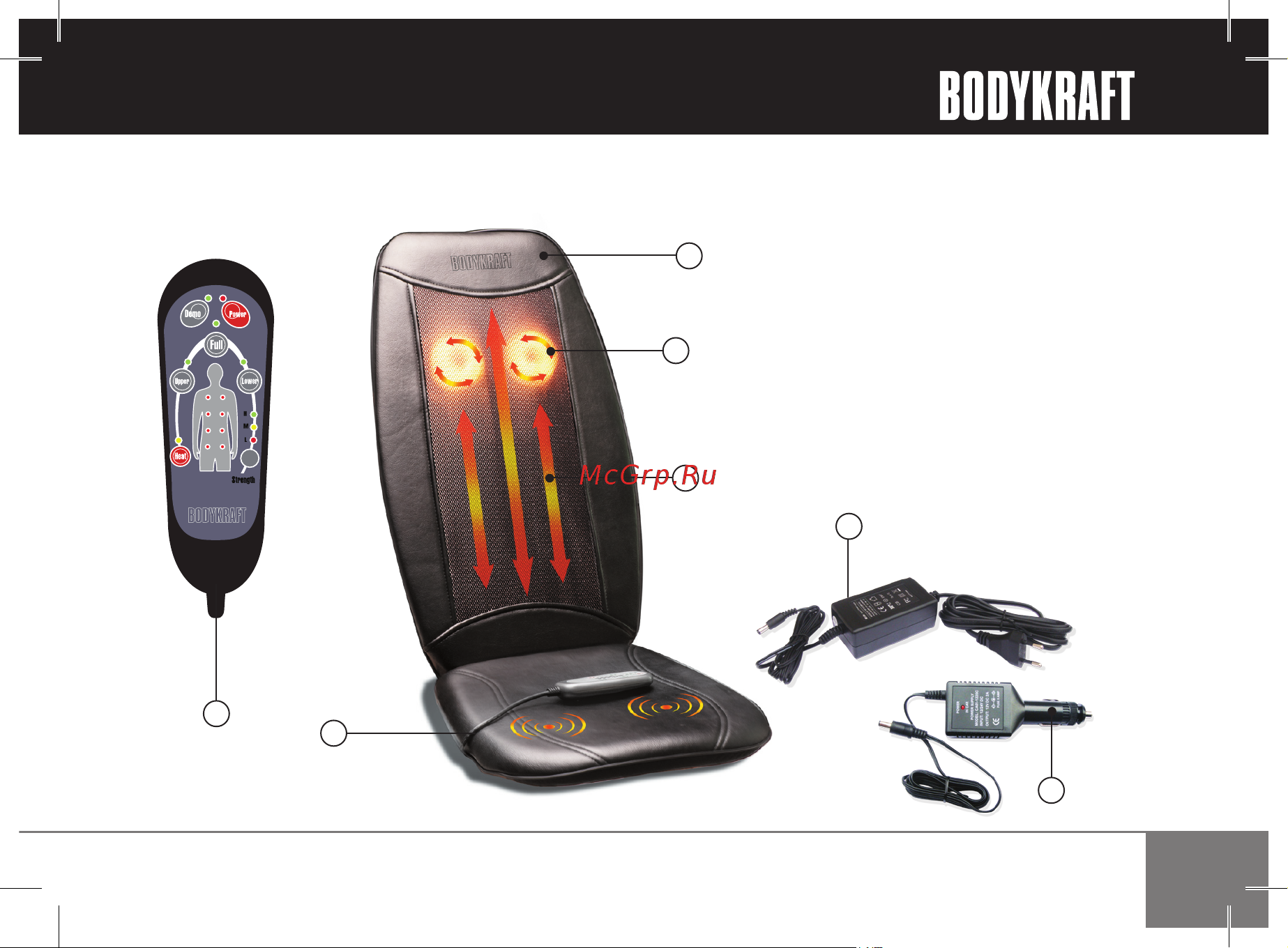 BODYKRAFT K-51 [4/17] Устройство модели