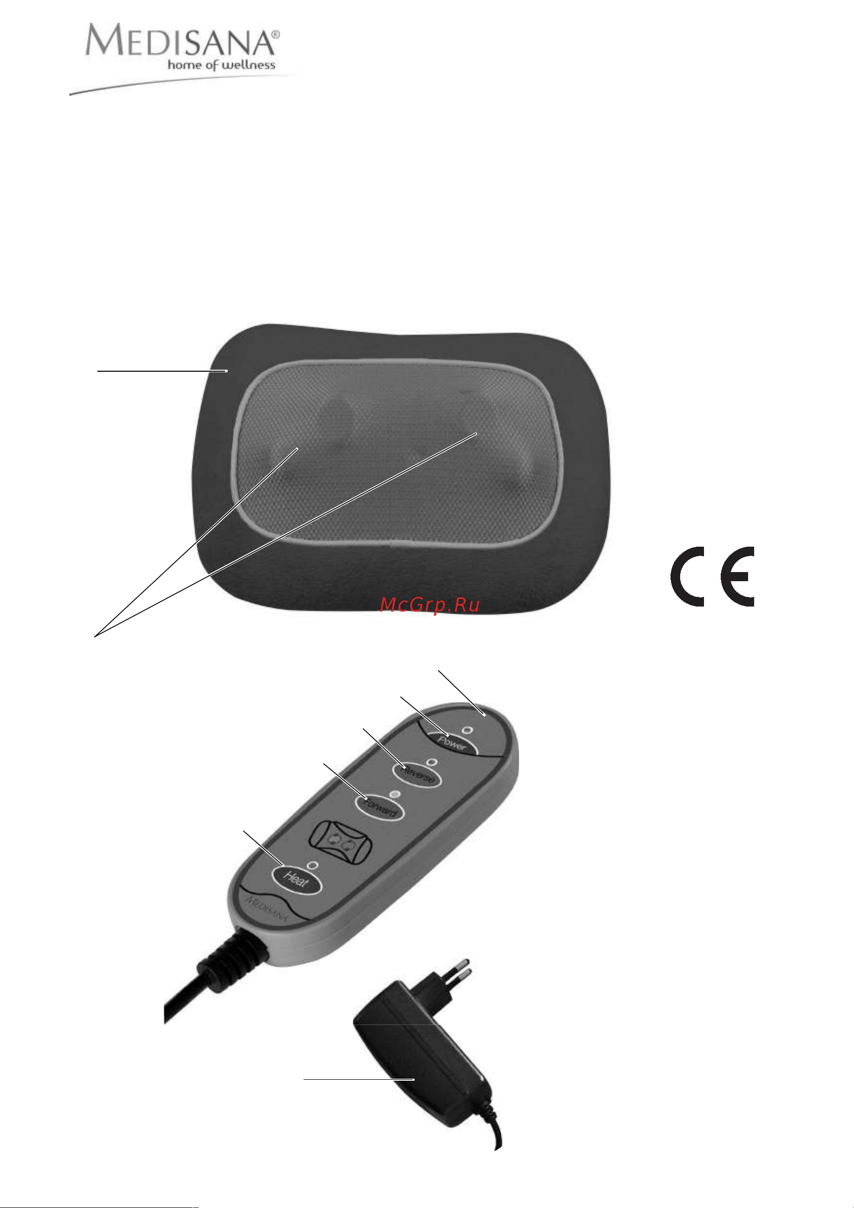 Medisana MC840 Руководство по эксплуатации онлайн [3/16] 752883
