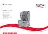 Britax Roemer Duo Plus Cosmos Trendline Руководство по эксплуатации