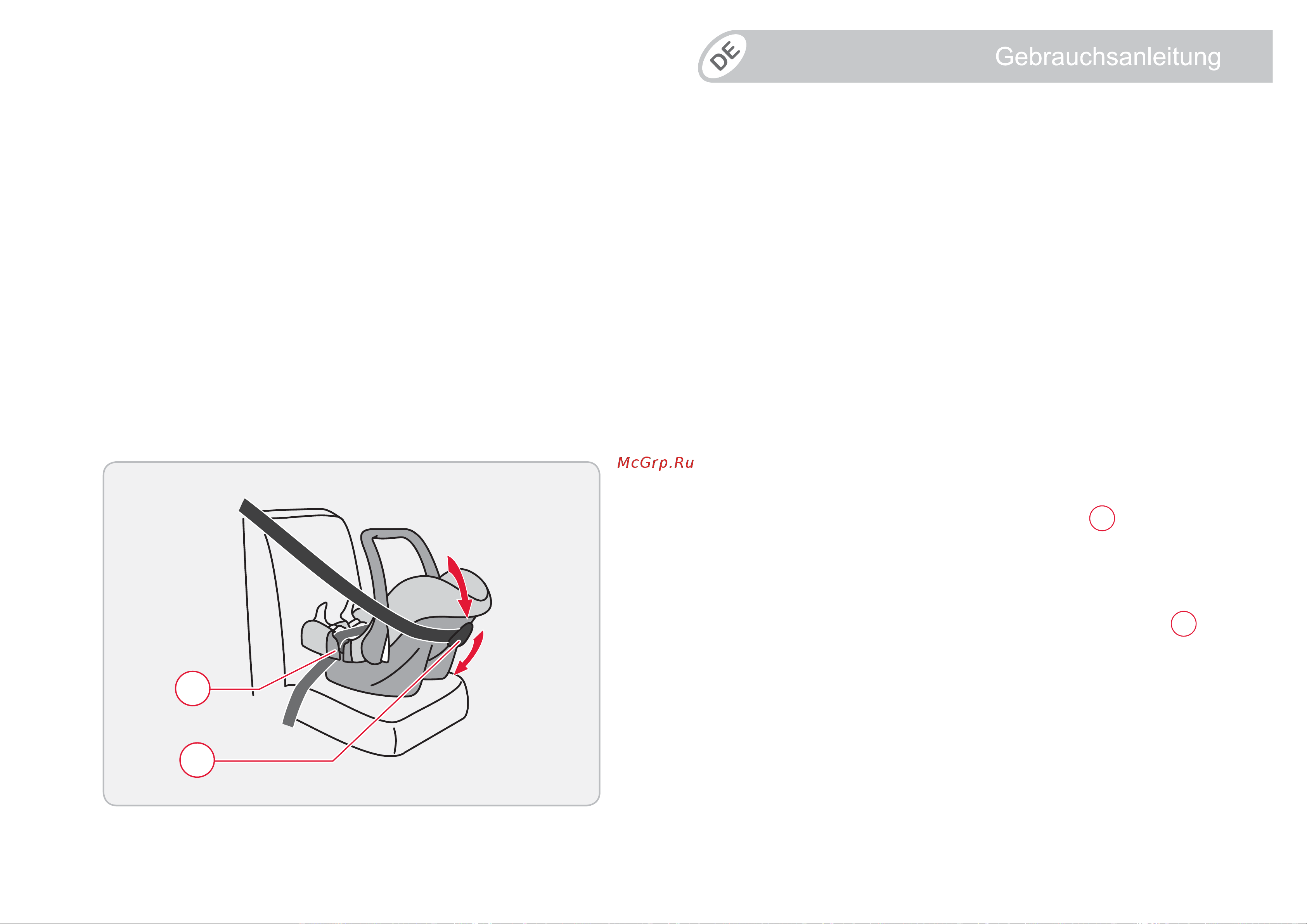 Britax Roemer Baby-Safe Wine Trendline [54/268] Babyschale ausbauen
