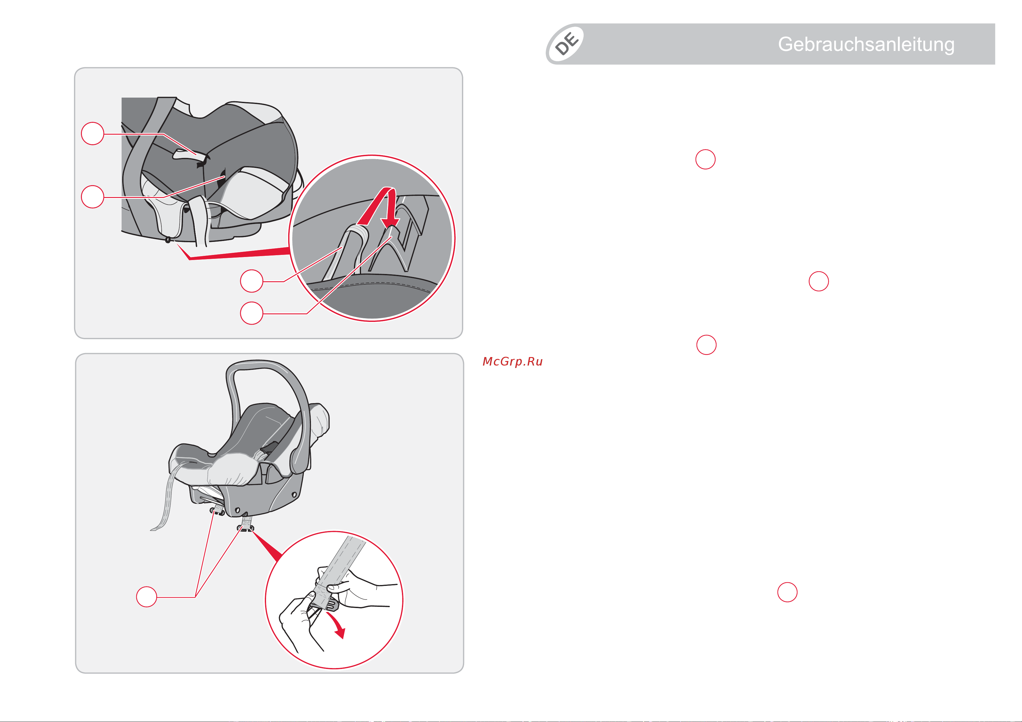 Britax Roemer Baby-Safe Wine Trendline [72/268] Gurte ausbauen und einbauen