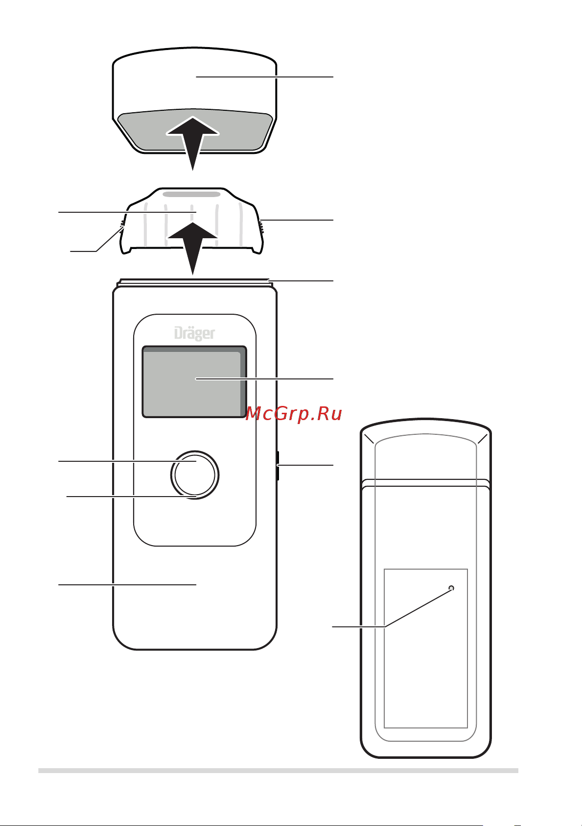 DRAGER Alcotest 3820 Руководство по эксплуатации онлайн [2/13] 753255