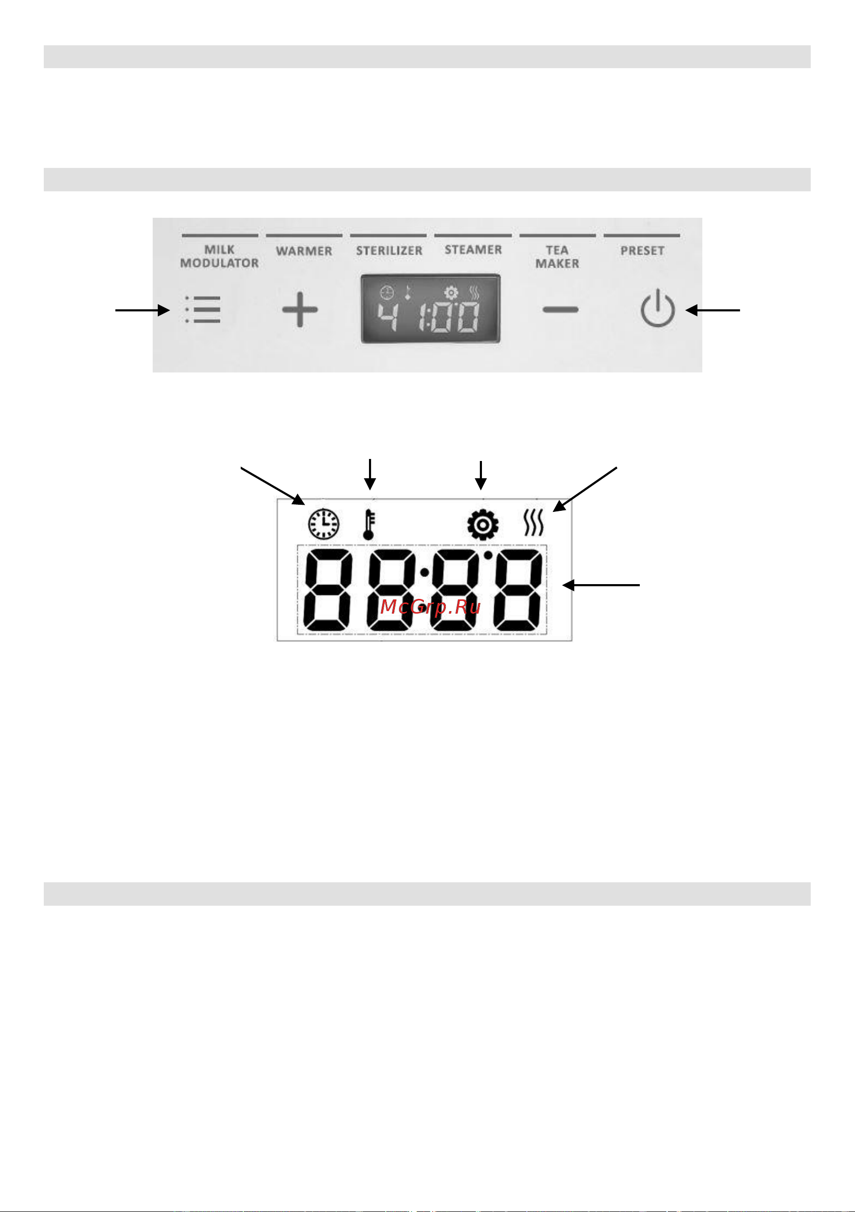 Gorenje K10BY [26/101] Опис на контролната плоча и лцд екранот