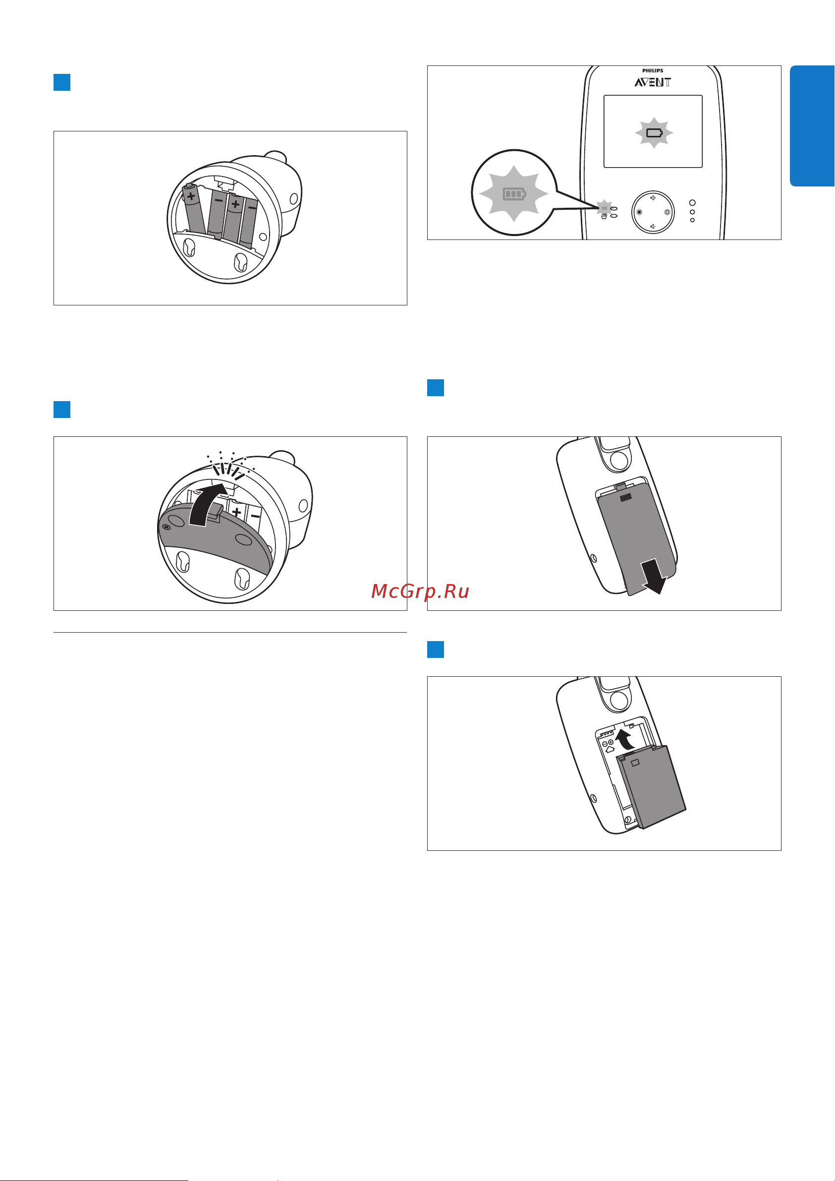 Philips AVENT SCD603 [5/20] Подготовка прибора к работе