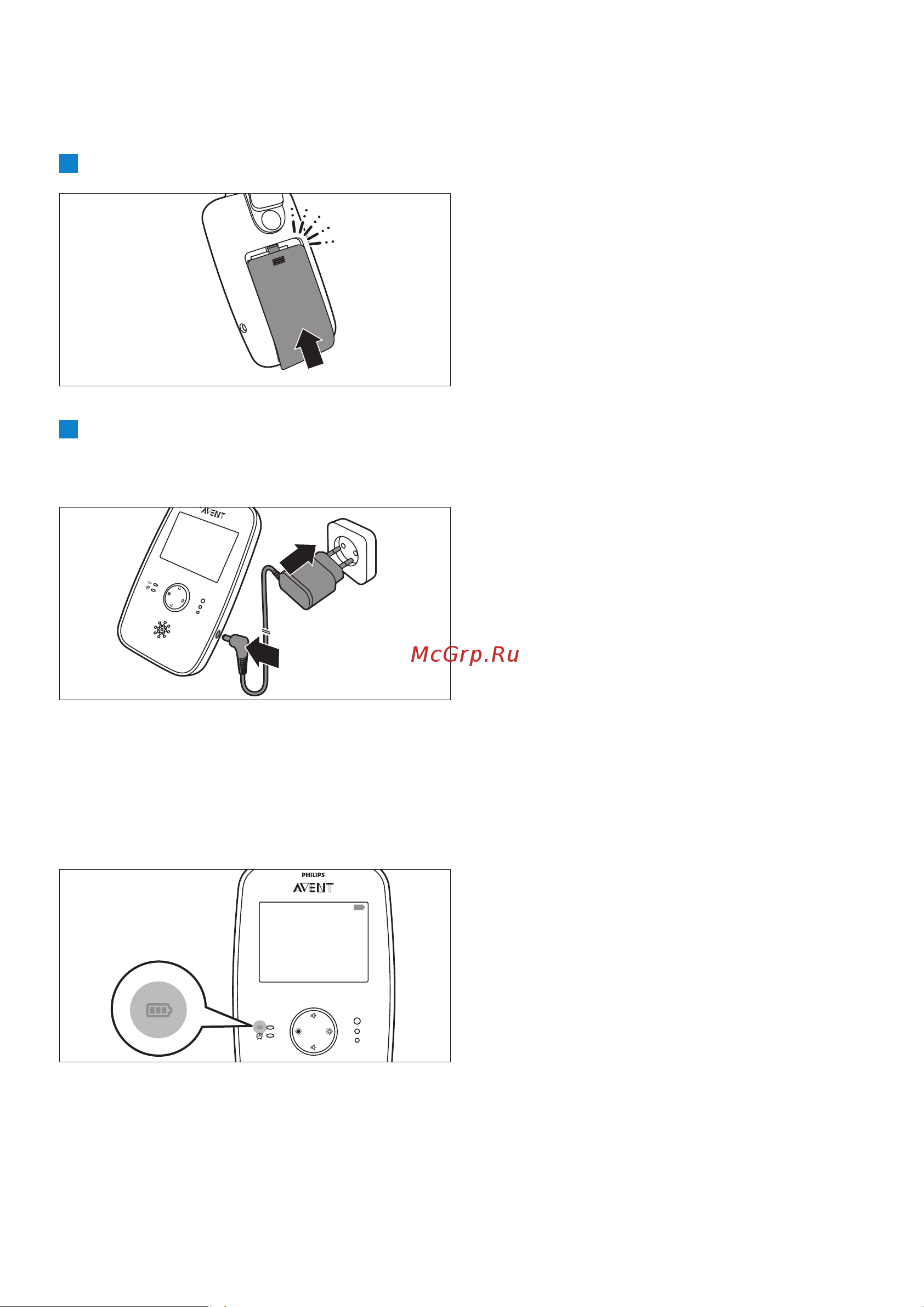 Philips AVENT SCD603 [6/20] Родительский блок