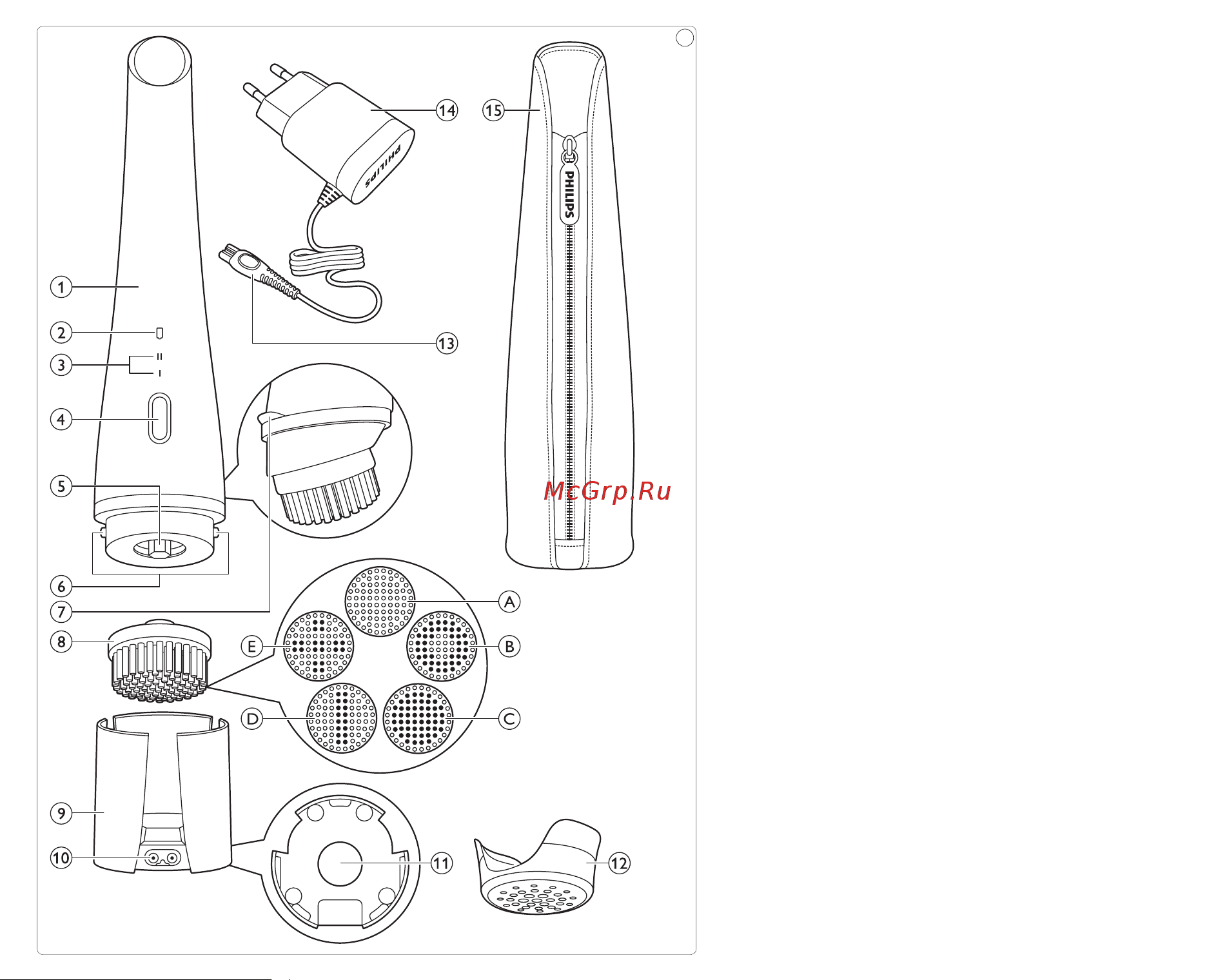 Philips VisaPure Galaxy SC5275 Руководство по эксплуатации онлайн [2/100] 753470