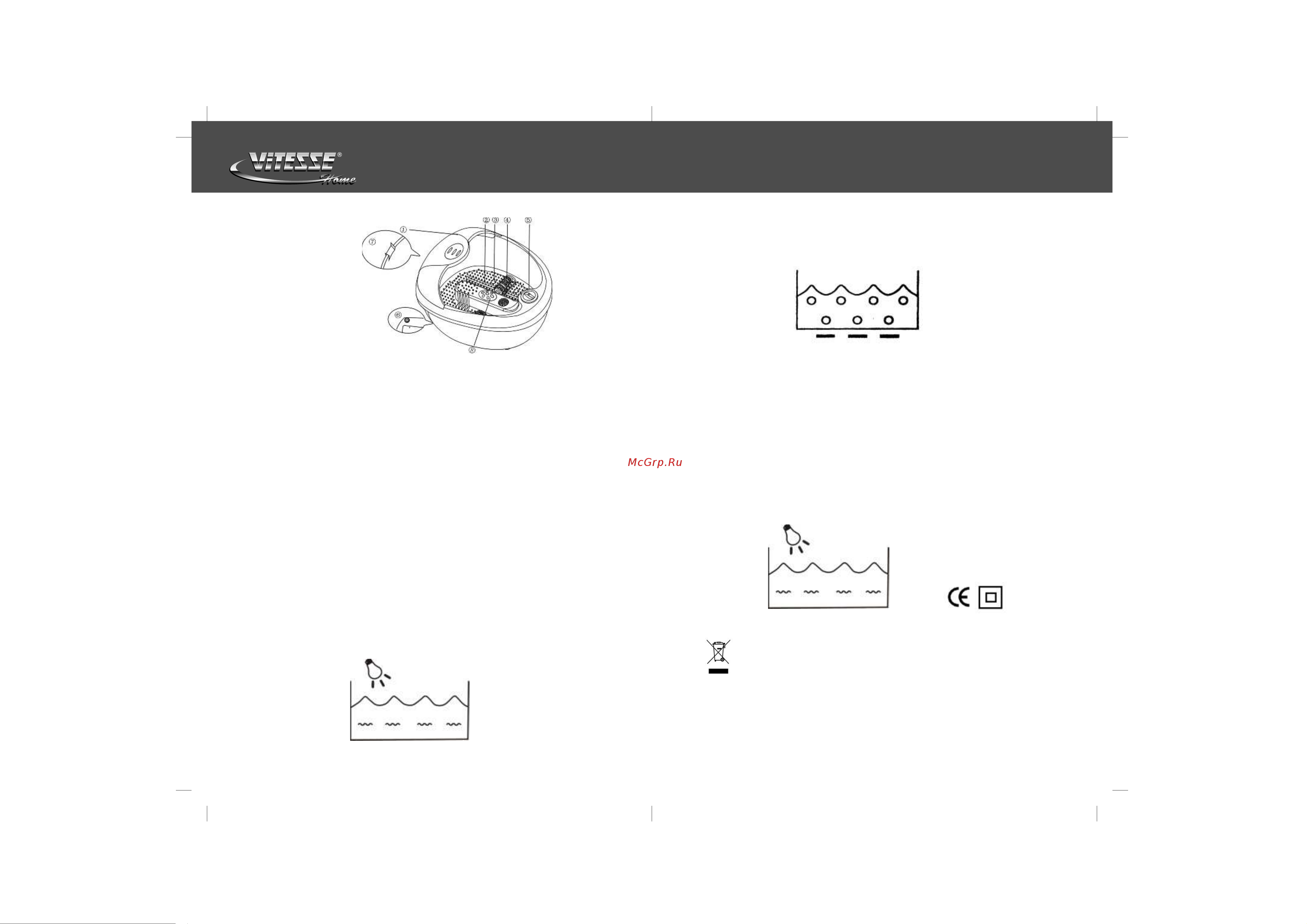 Vitesse VS-970 [3/5] Parts names