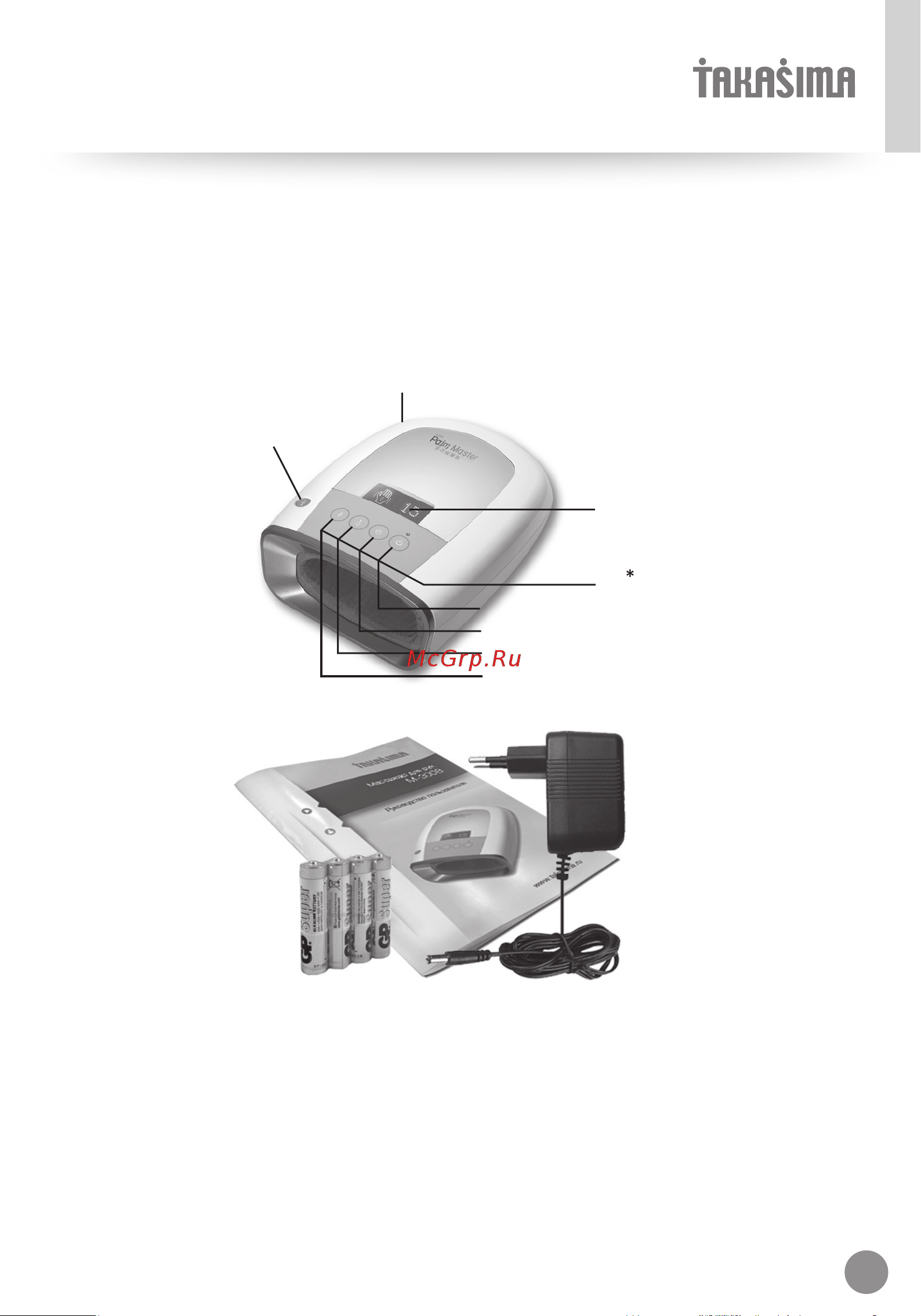 Takasima M-3008 [3/8] Состав устройства