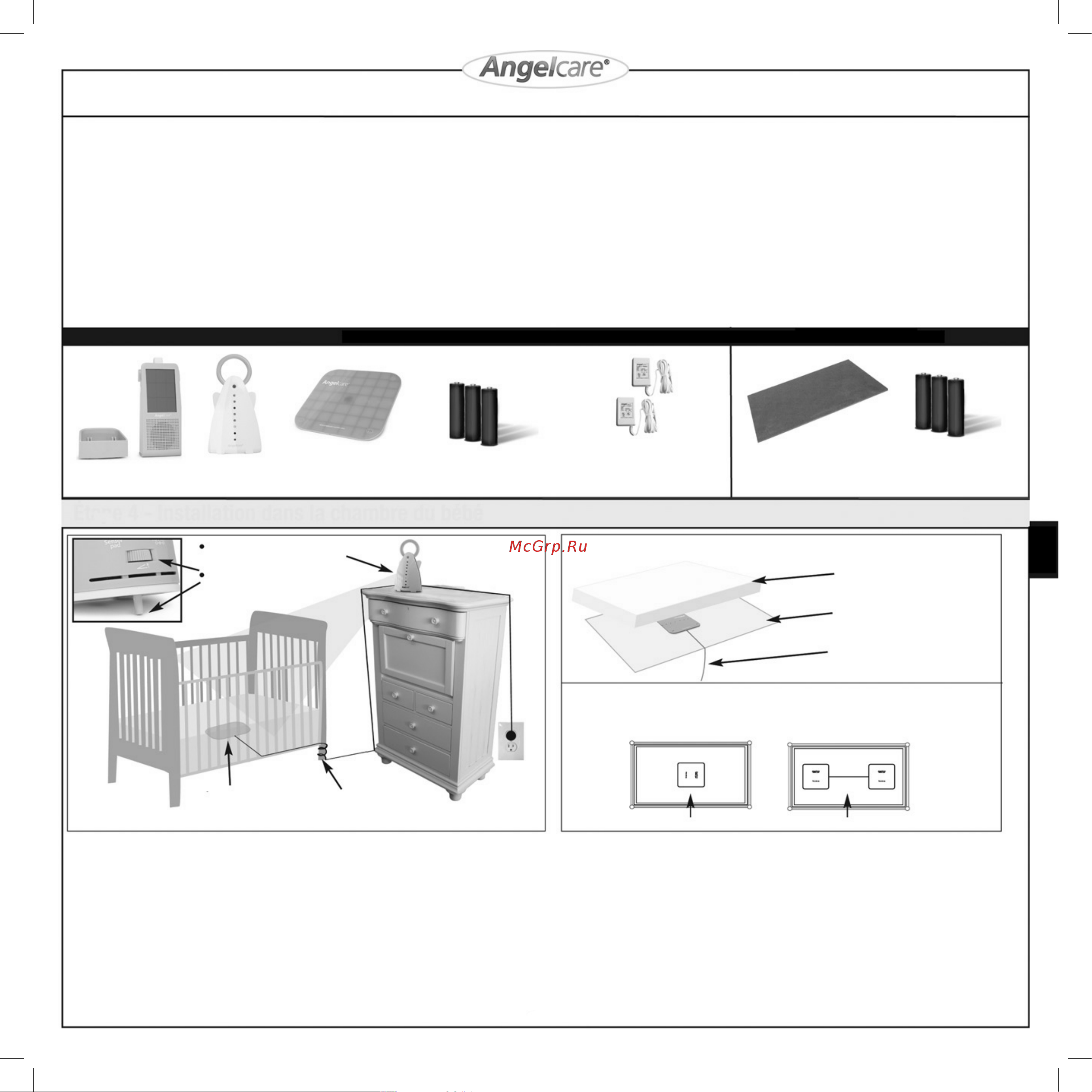 Angelcare AC1100 [3/9] Содержание