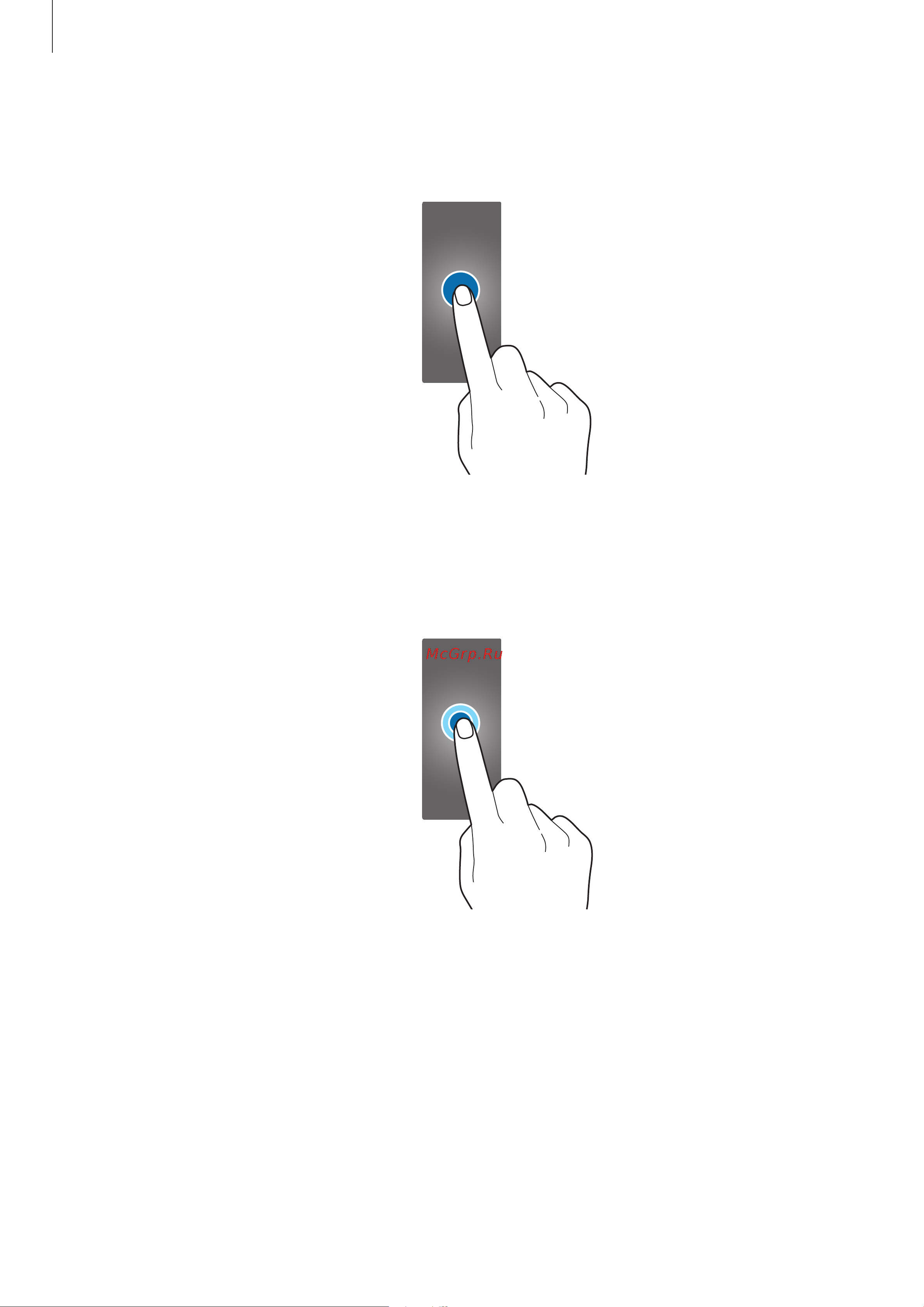 Samsung Gear Fit2 SM-R360 [16/63] Tapping and holding