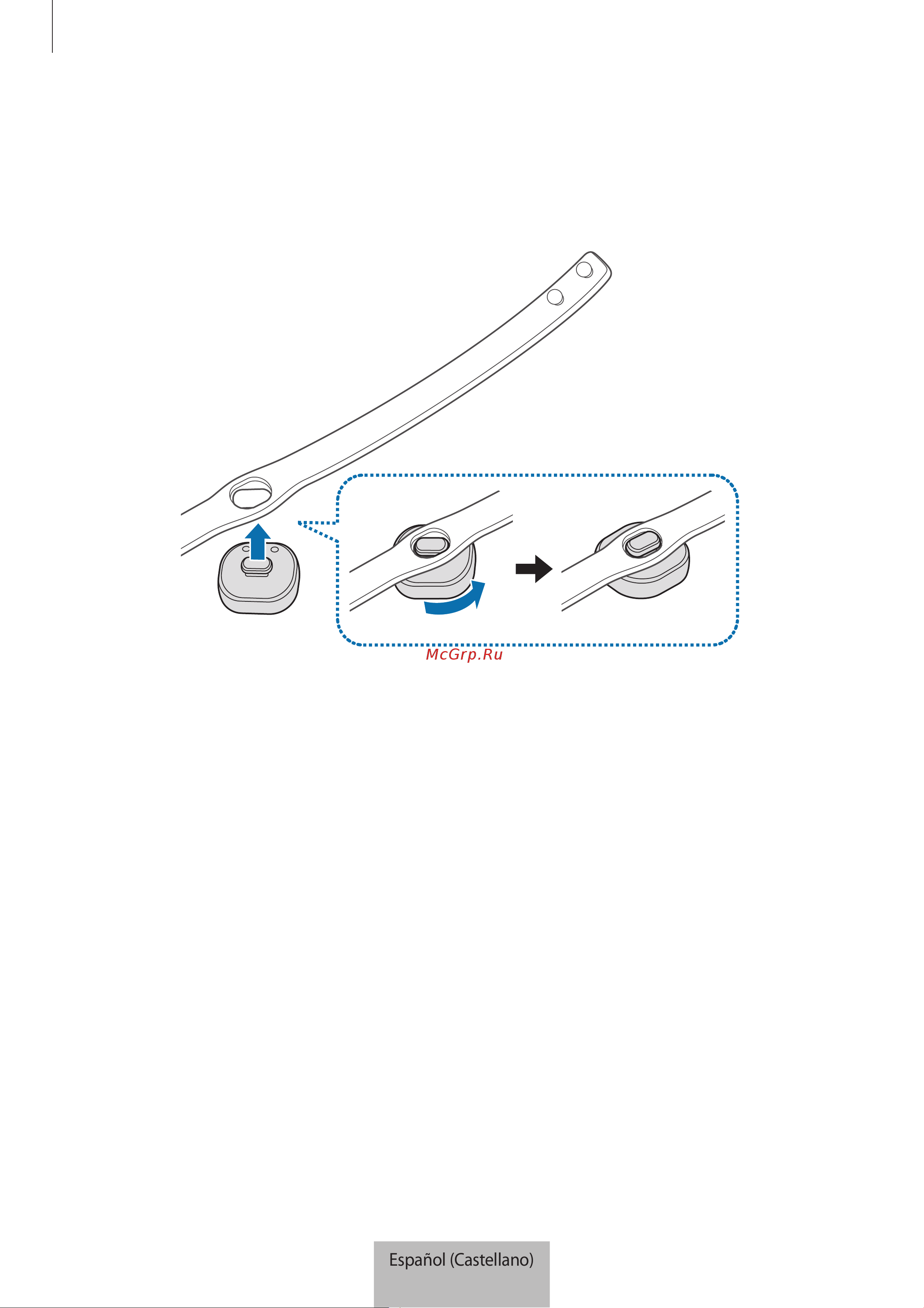 Samsung Charm (EI-AN920BFEGRU) [471/525] Colocar la correa