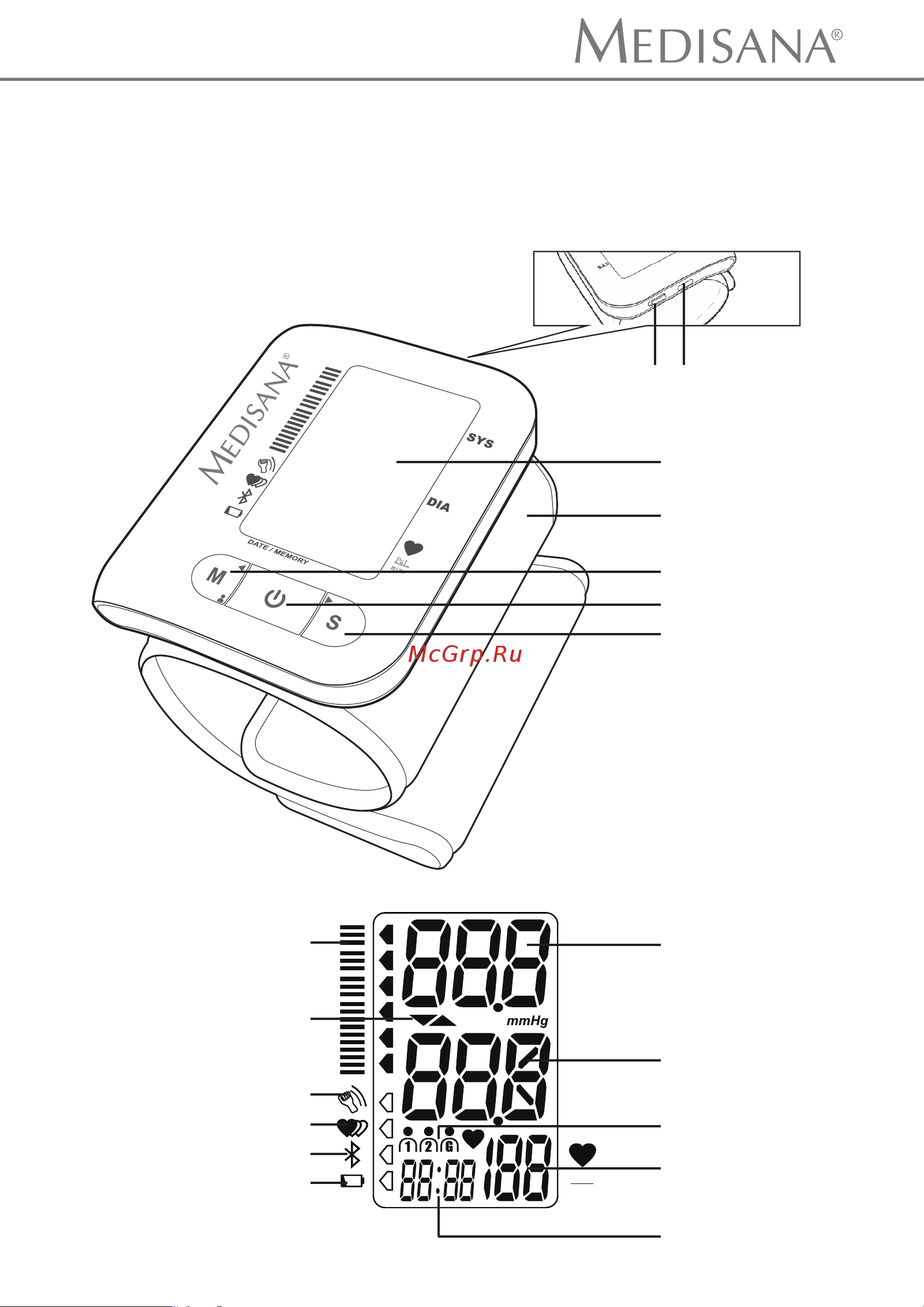 Medisana BW 300 Connect Руководство по эксплуатации онлайн [3/20] 753598