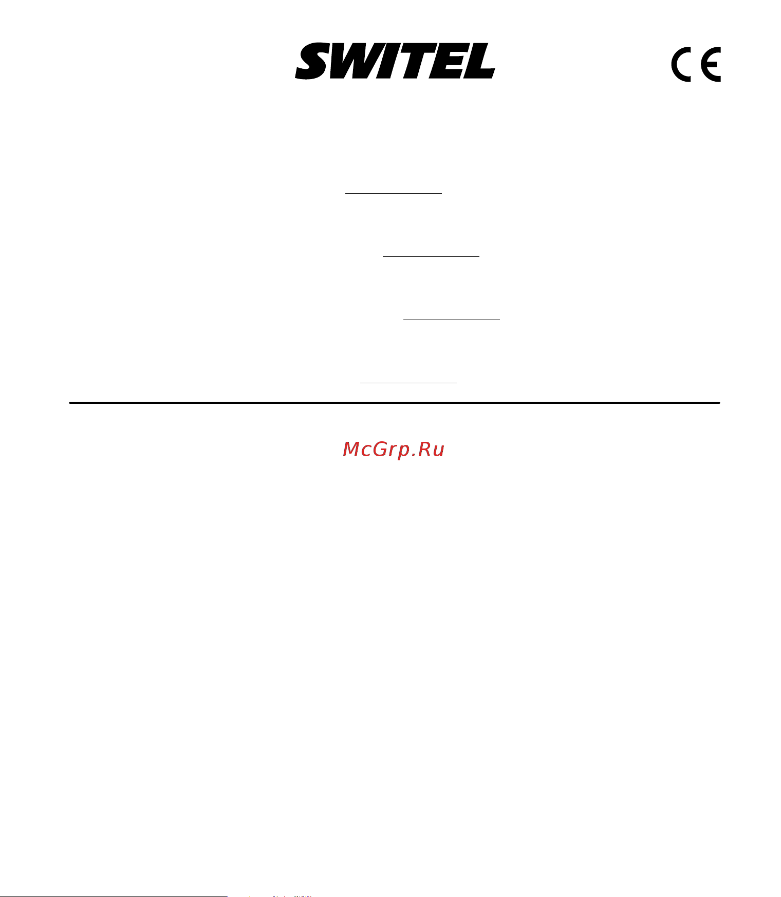 Switel BF500 [24/24] Declaration of conformity