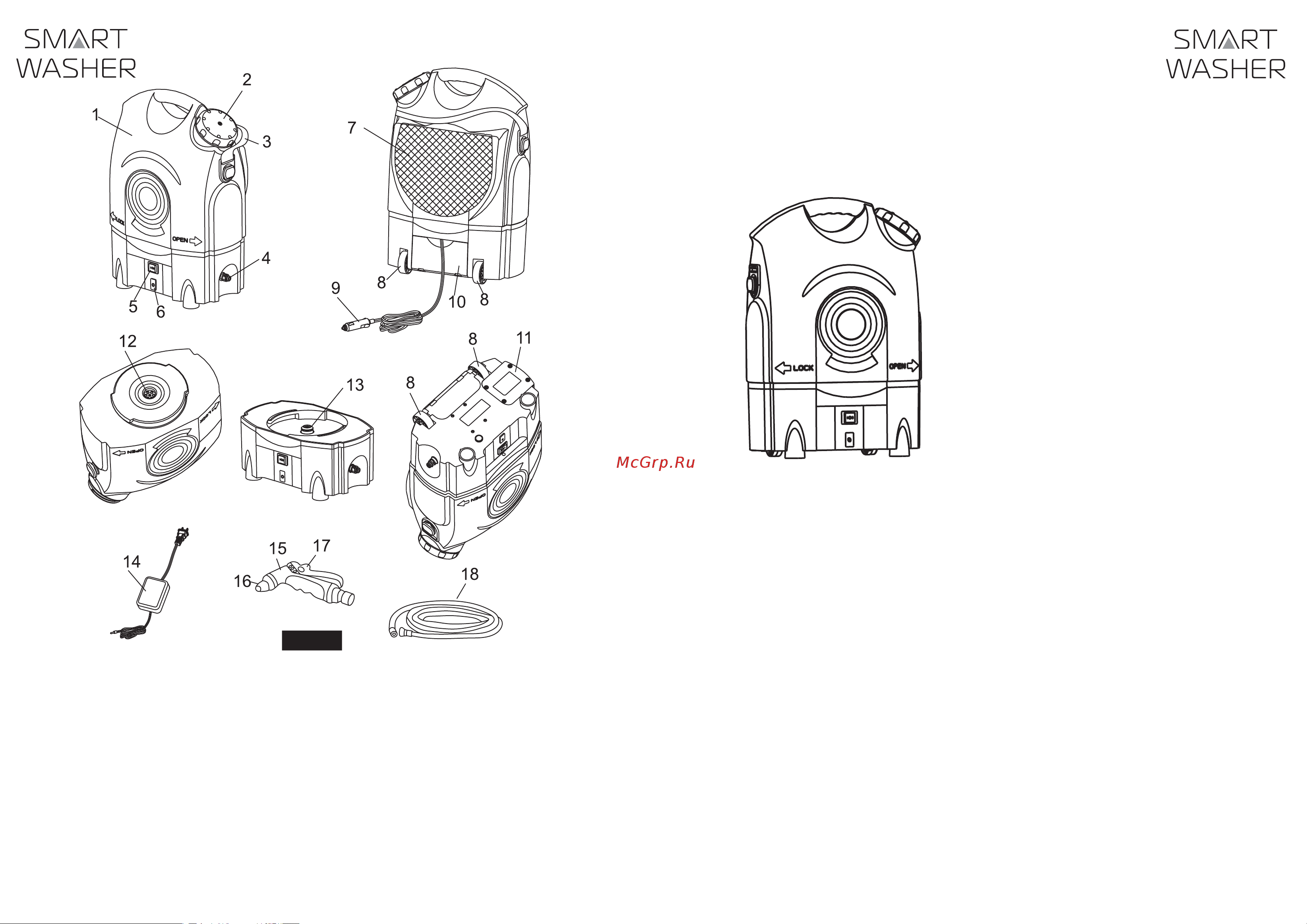 Berkut Smart Washer SW-17A [2/5] Рис