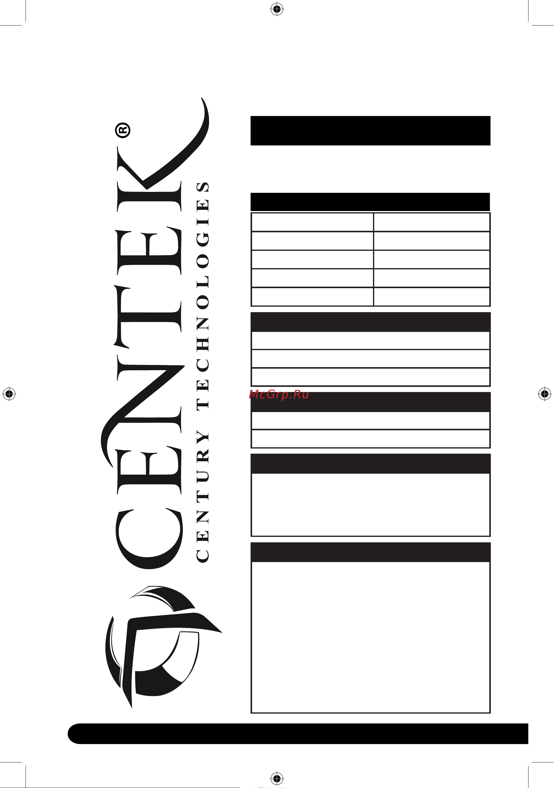Centek CT-1780-23 [10/16] _________