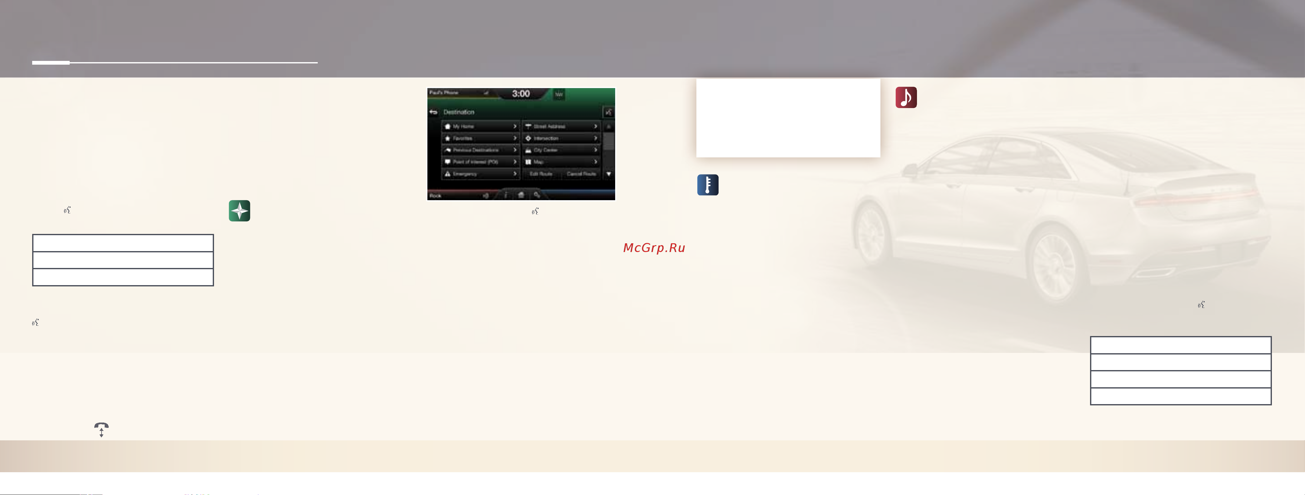 Lincoln MKZ (2013) QRG [5/8] Climate