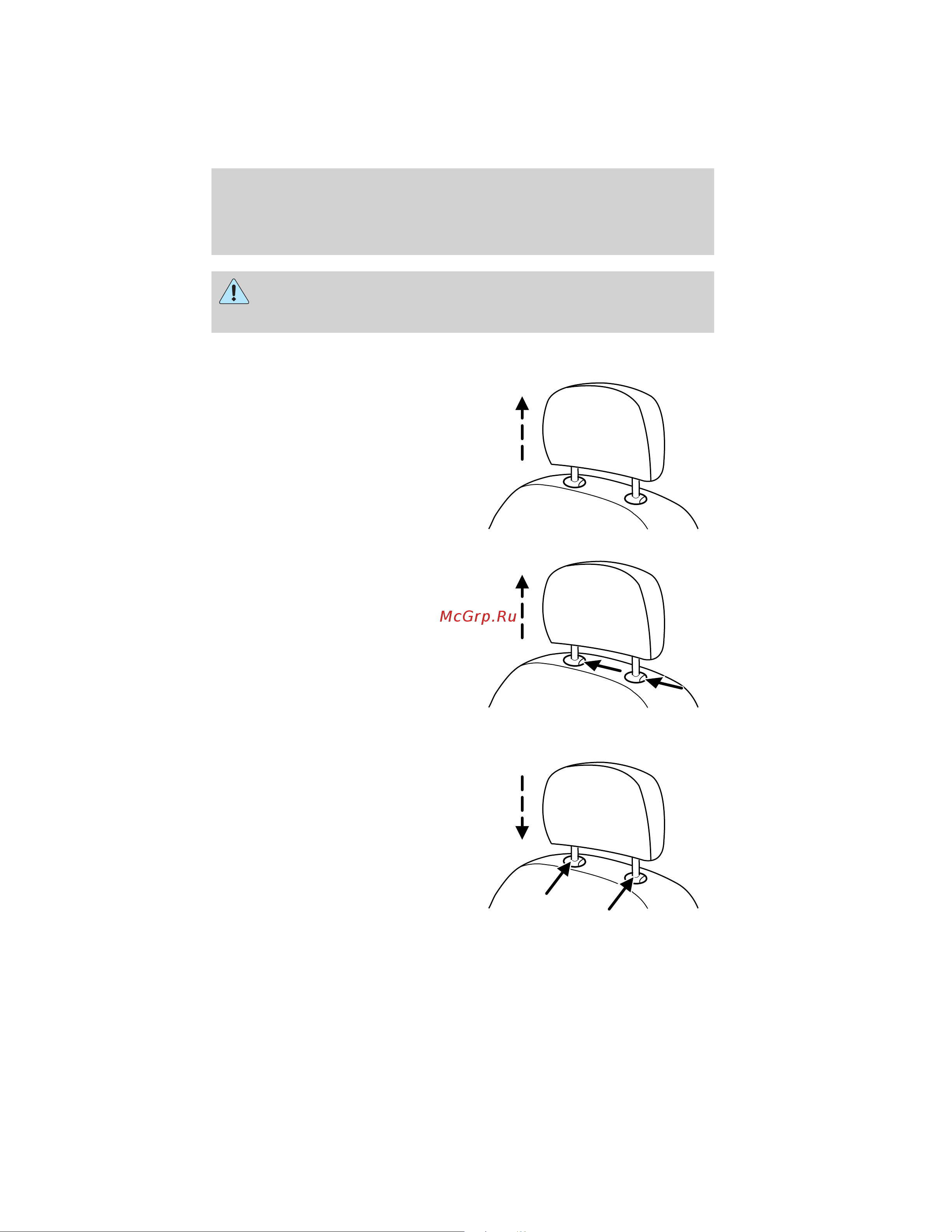 Lincoln MKS (2012) [129/384] Seating and safety restraints