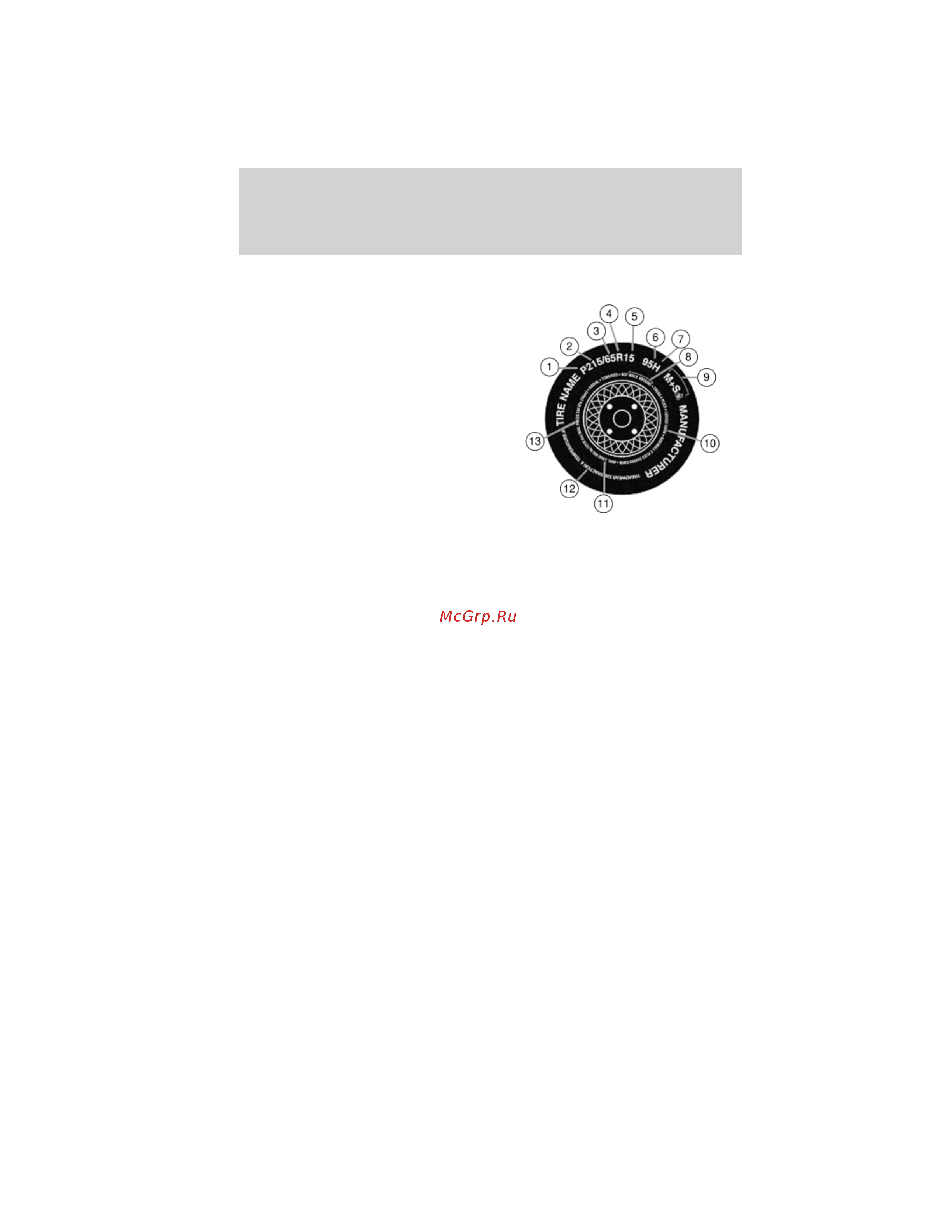 Lincoln MKS (2012) [196/384] Information on p type tires
