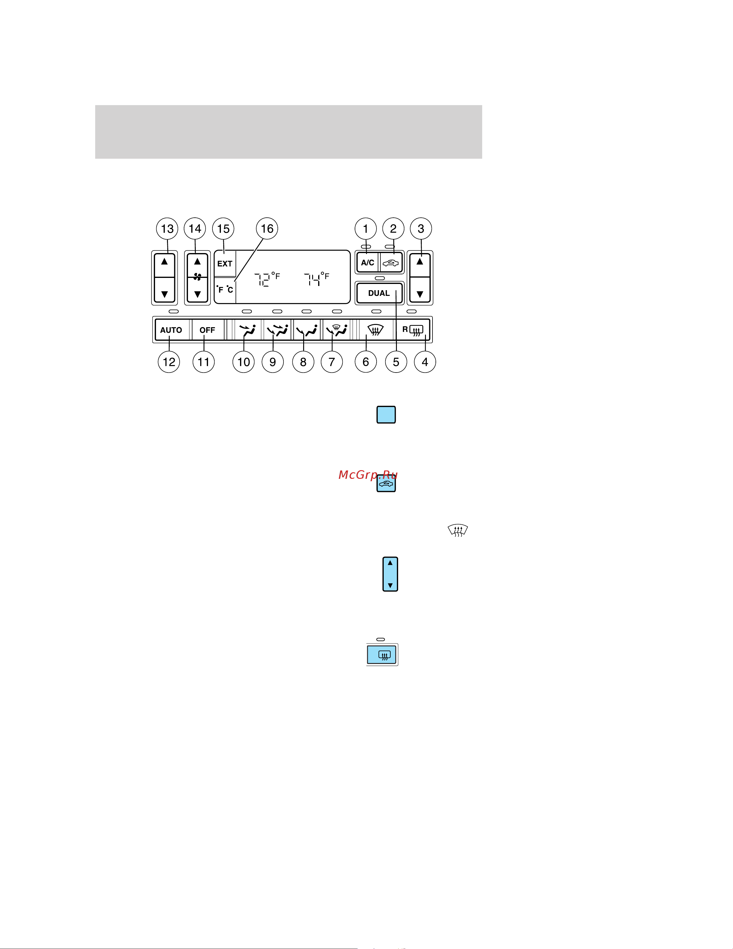 Lincoln Town Car (2009) [31/280] Climate controls
