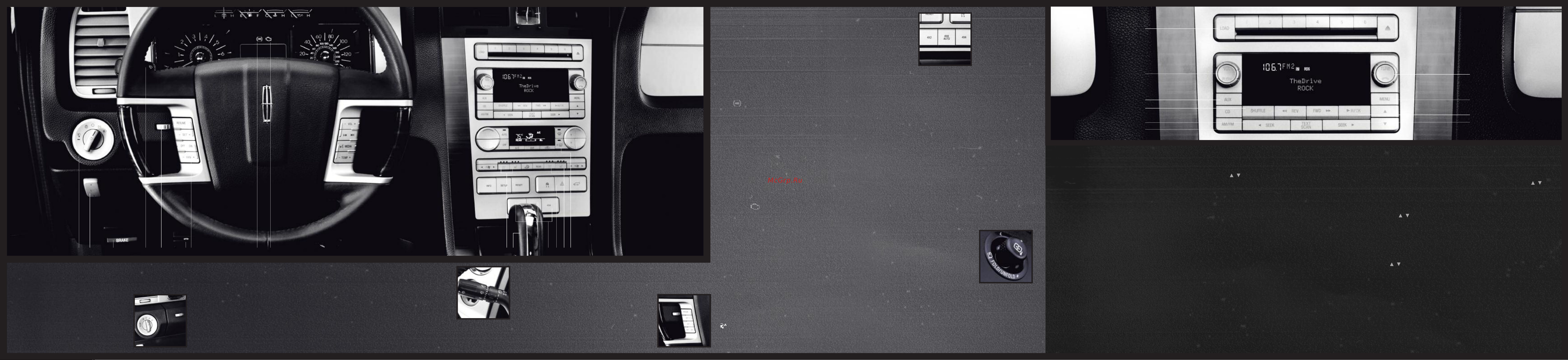 Lincoln Navigator L (2008) QRG [2/2] Cockpit