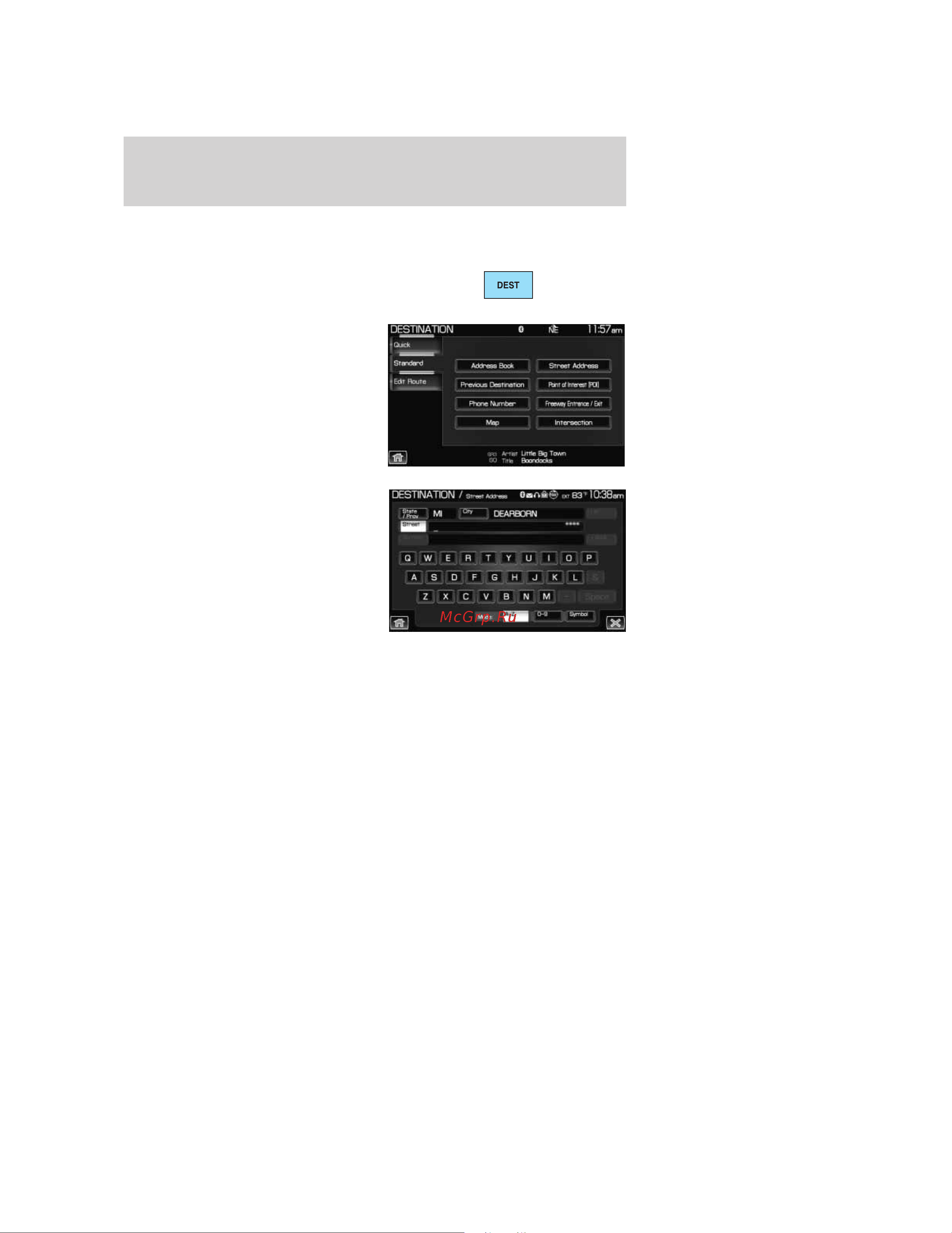 Lincoln MKS (2009) Navigation System [12/194] Introduction