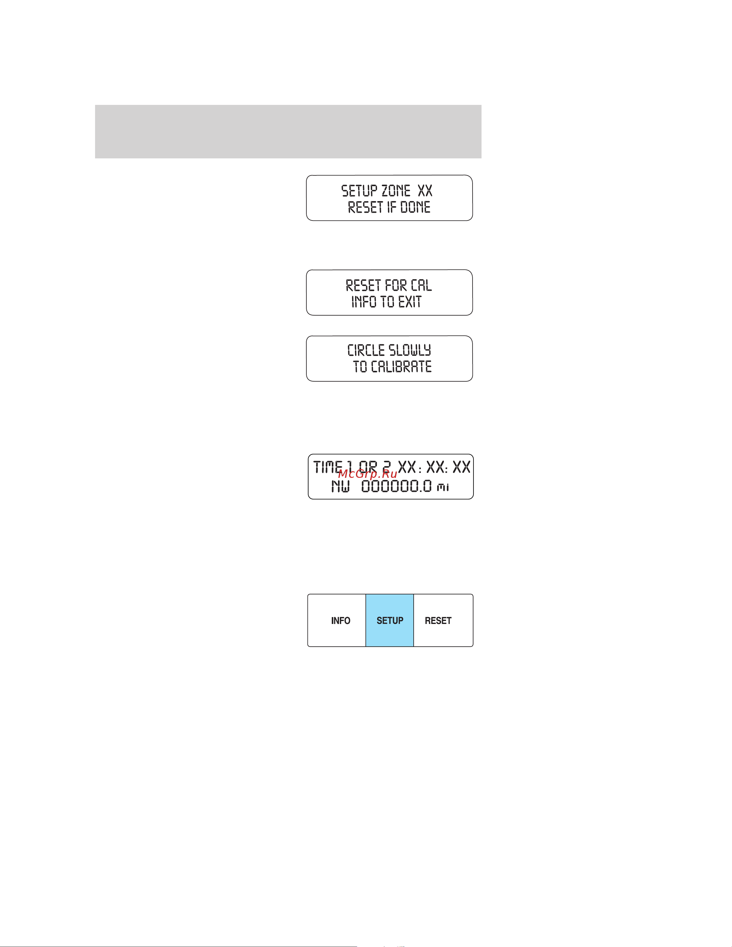 Lincoln MKX (2008) [97/328] Trip elapsed drive time