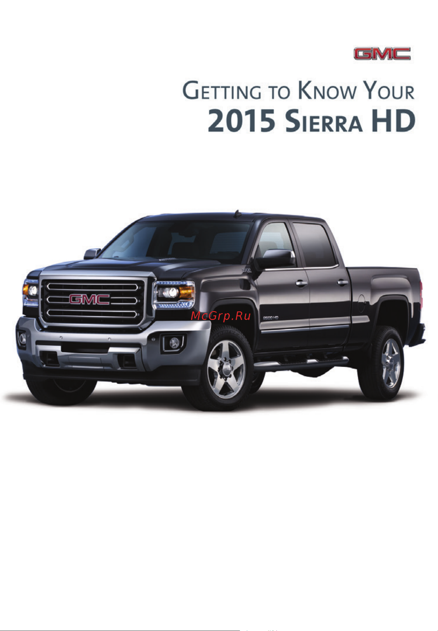 GMC SIERRA 3500HD (2015) UM Руководство по эксплуатации онлайн