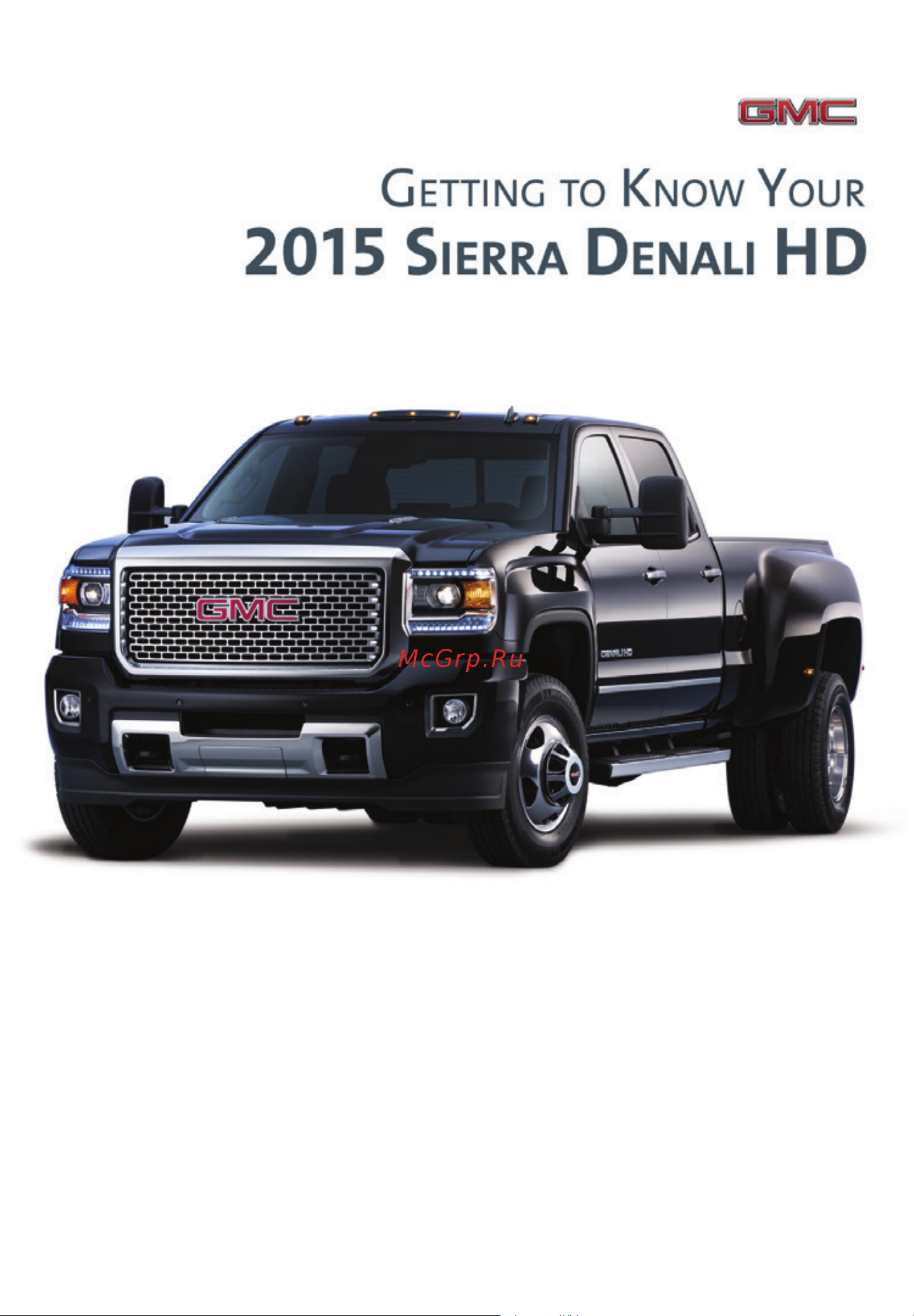 GMC SIERRA 2500HD Denali (2015) UM Руководство по эксплуатации онлайн