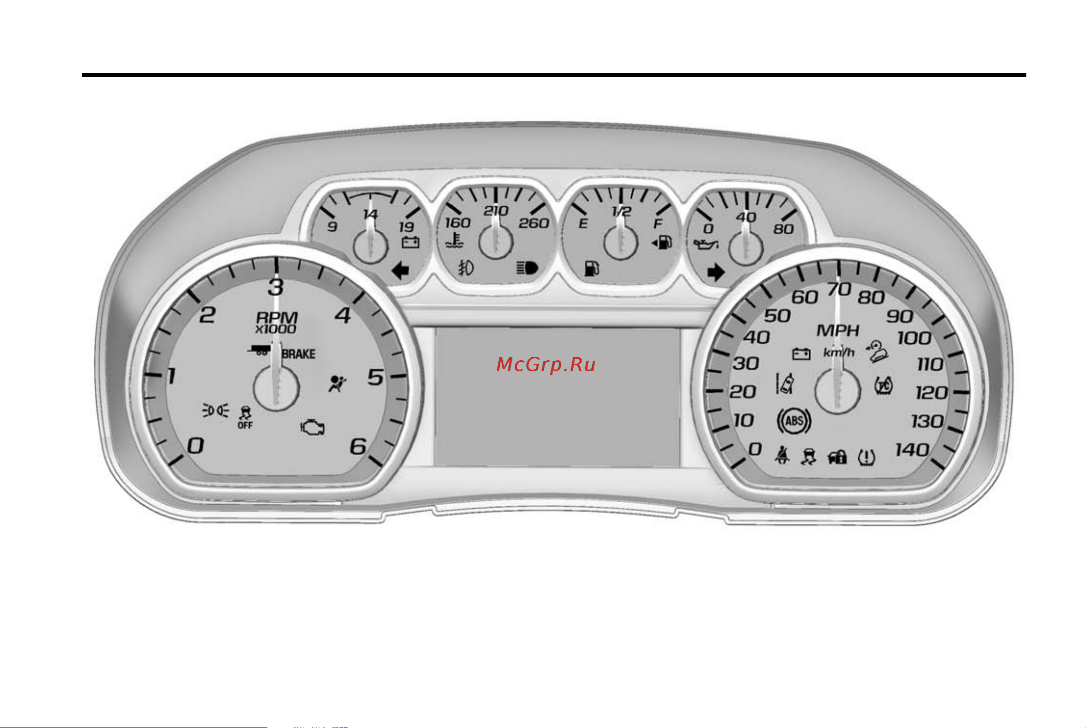 GMC SIERRA 1500 (2015) [148/537] Instruments and controls 5 11