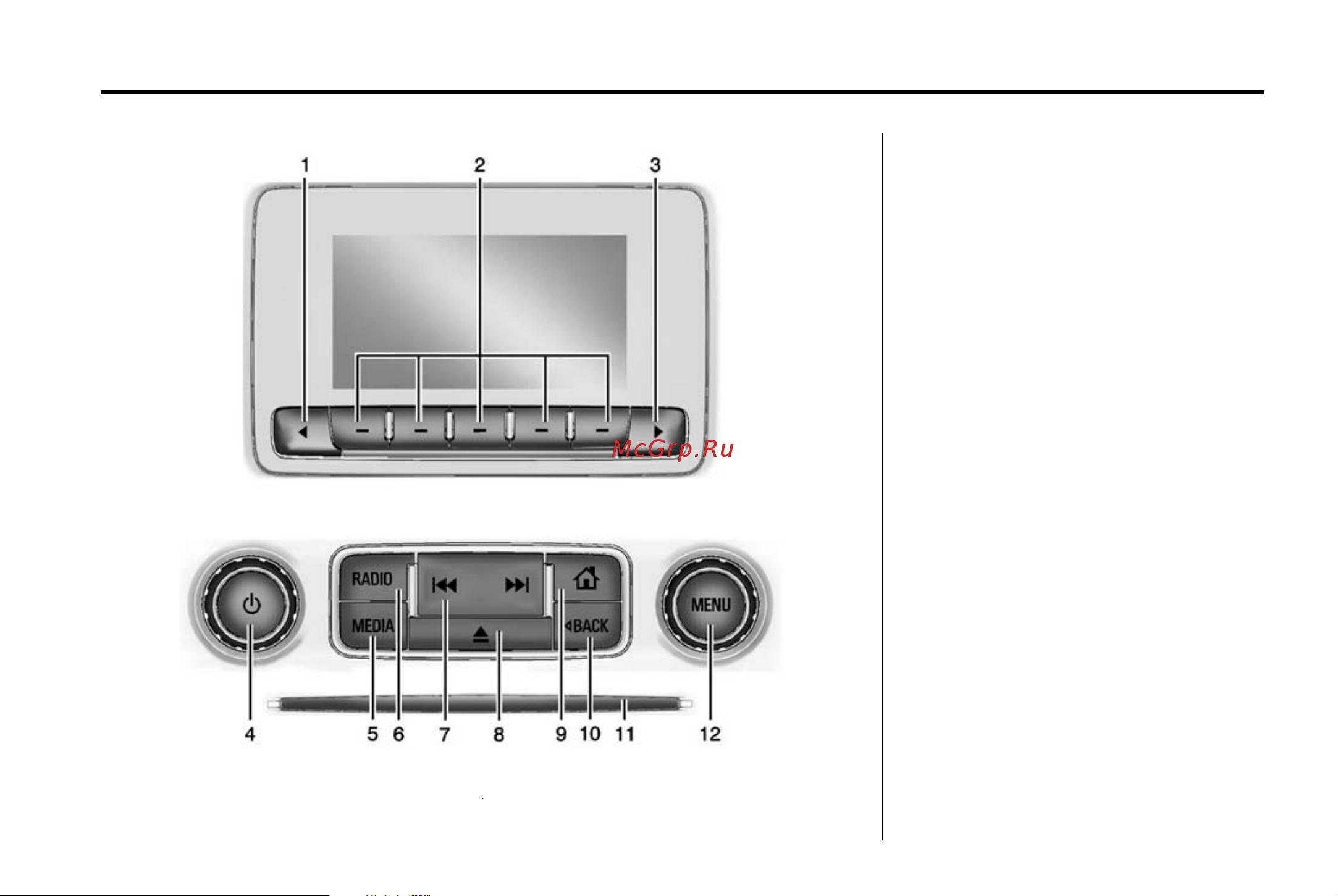GMC SIERRA 1500 (2015) [206/537] Infotainment system 7 3