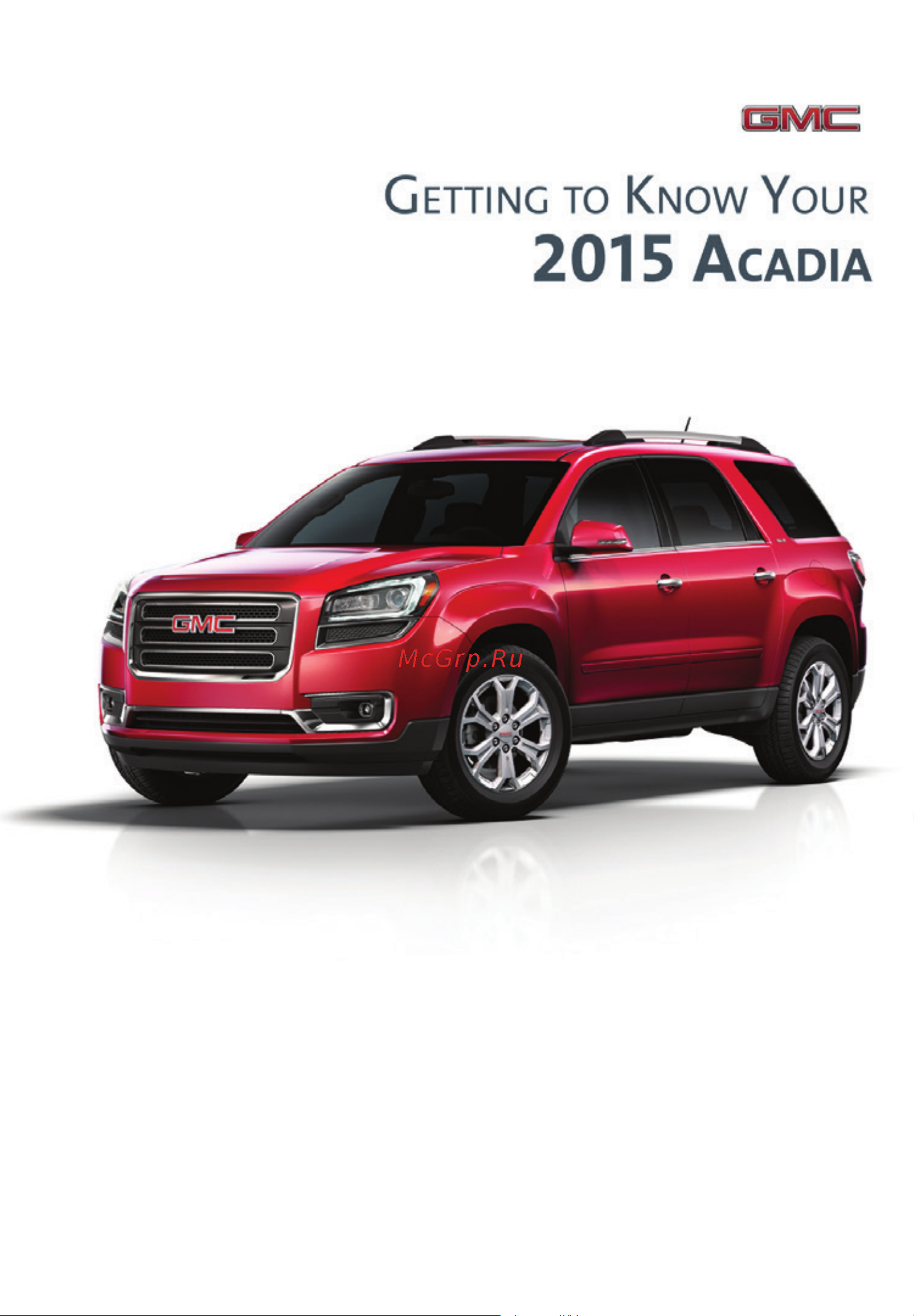GMC ACADIA DENALI (2015) UM Руководство по эксплуатации онлайн