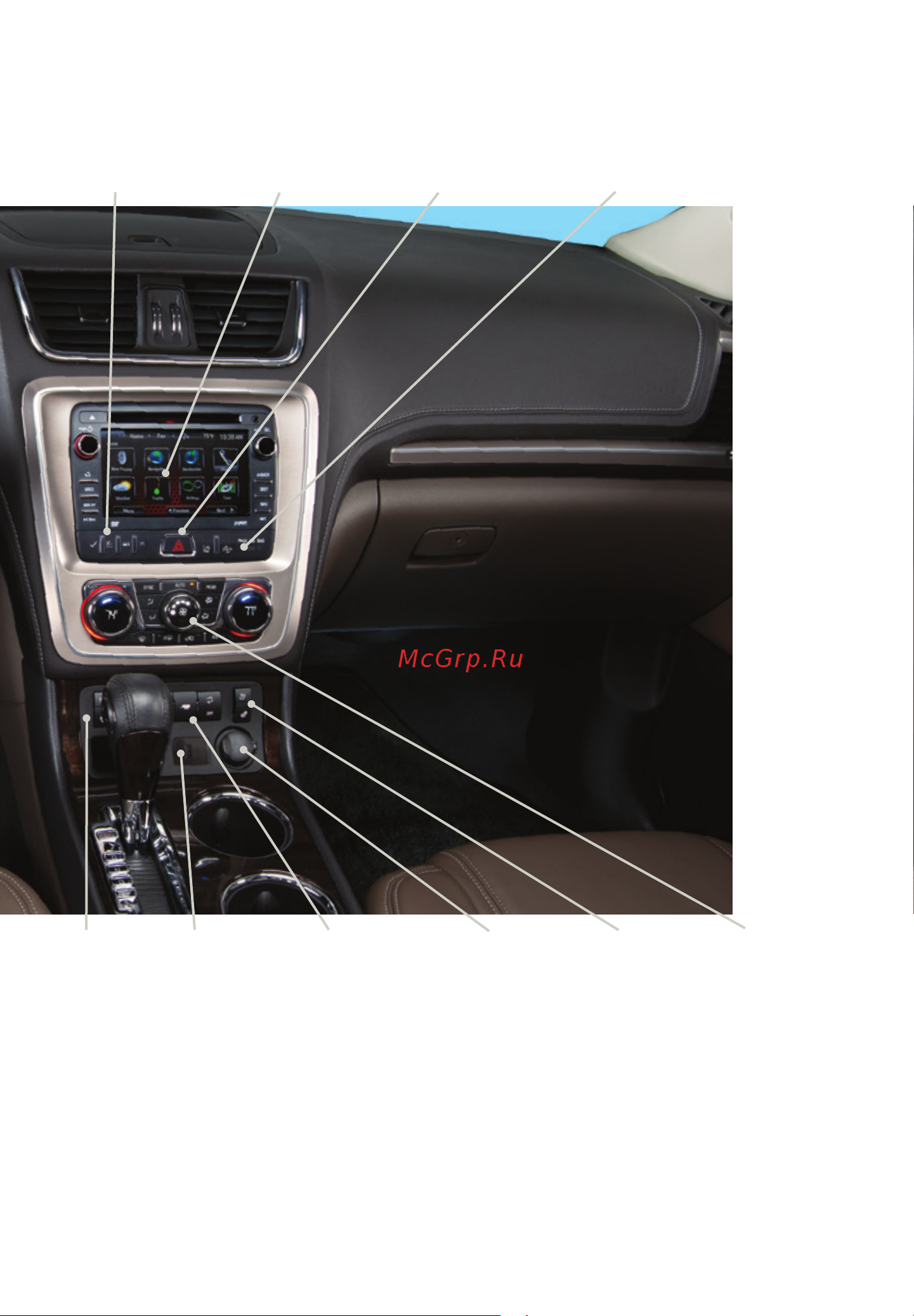 GMC ACADIA DENALI (2015) UM Руководство по эксплуатации онлайн [3/16] 754803