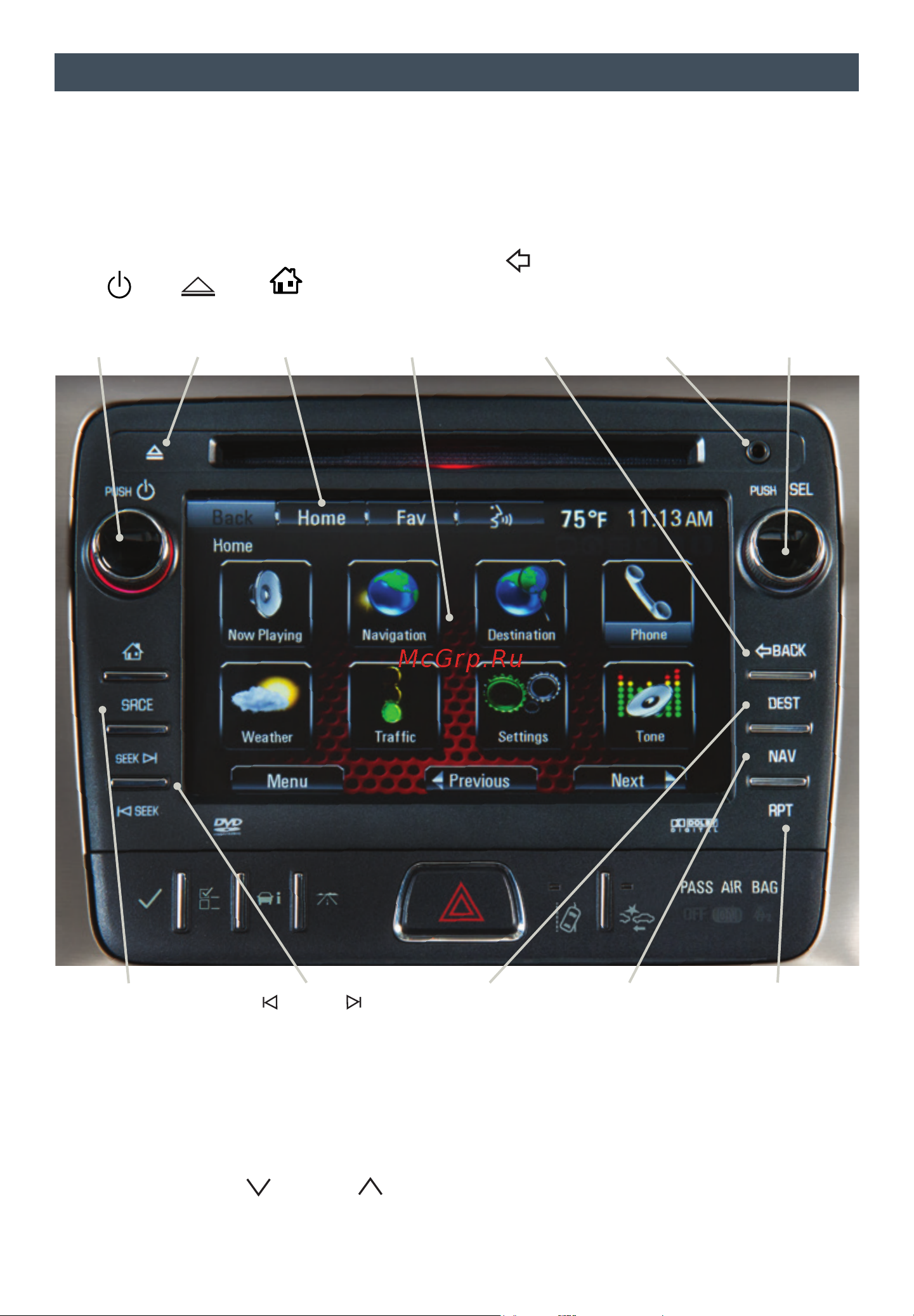 GMC ACADIA DENALI (2015) UM [8/16] Nfotainmen