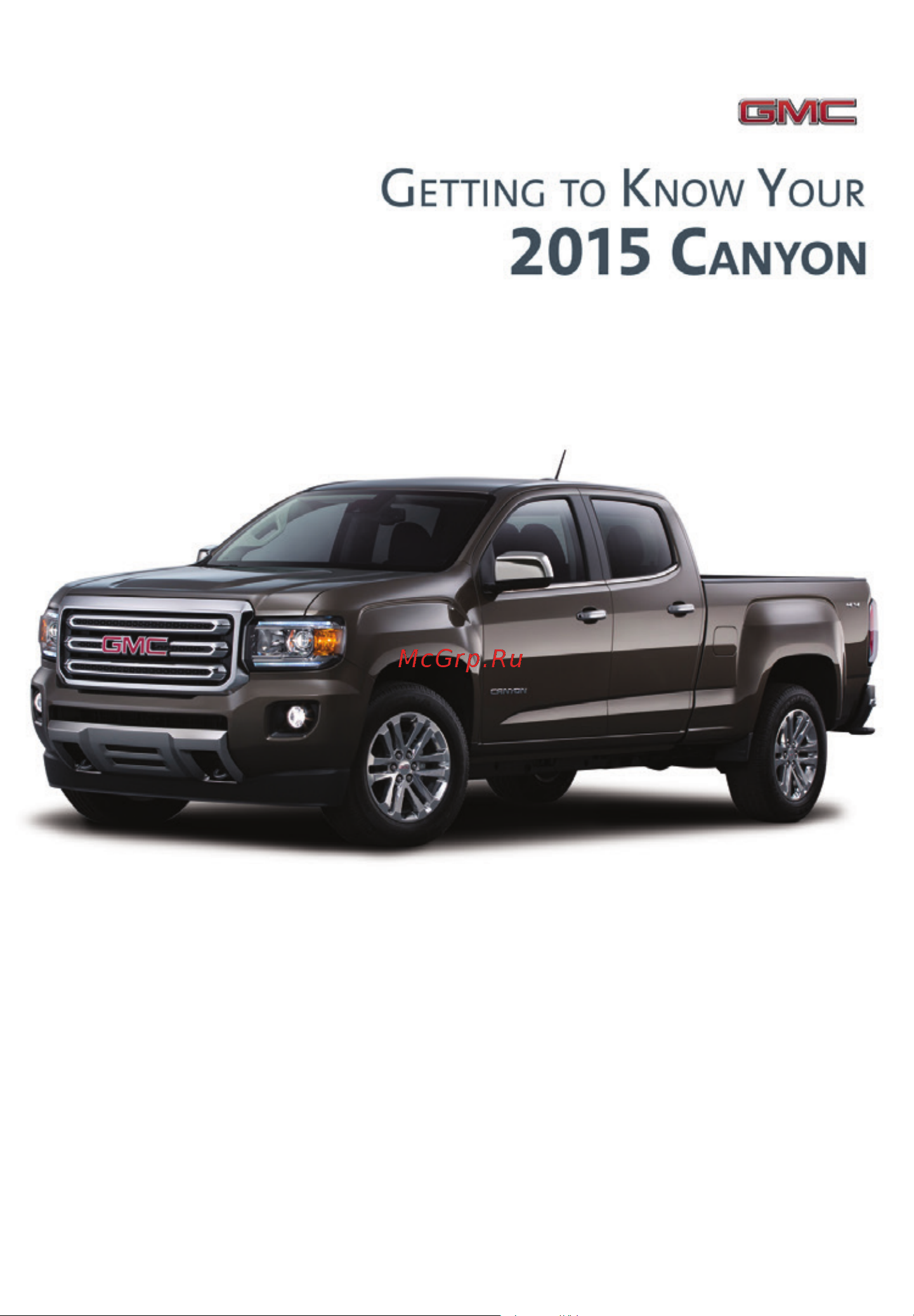 GMC CANYON (2015) UM Руководство по эксплуатации онлайн