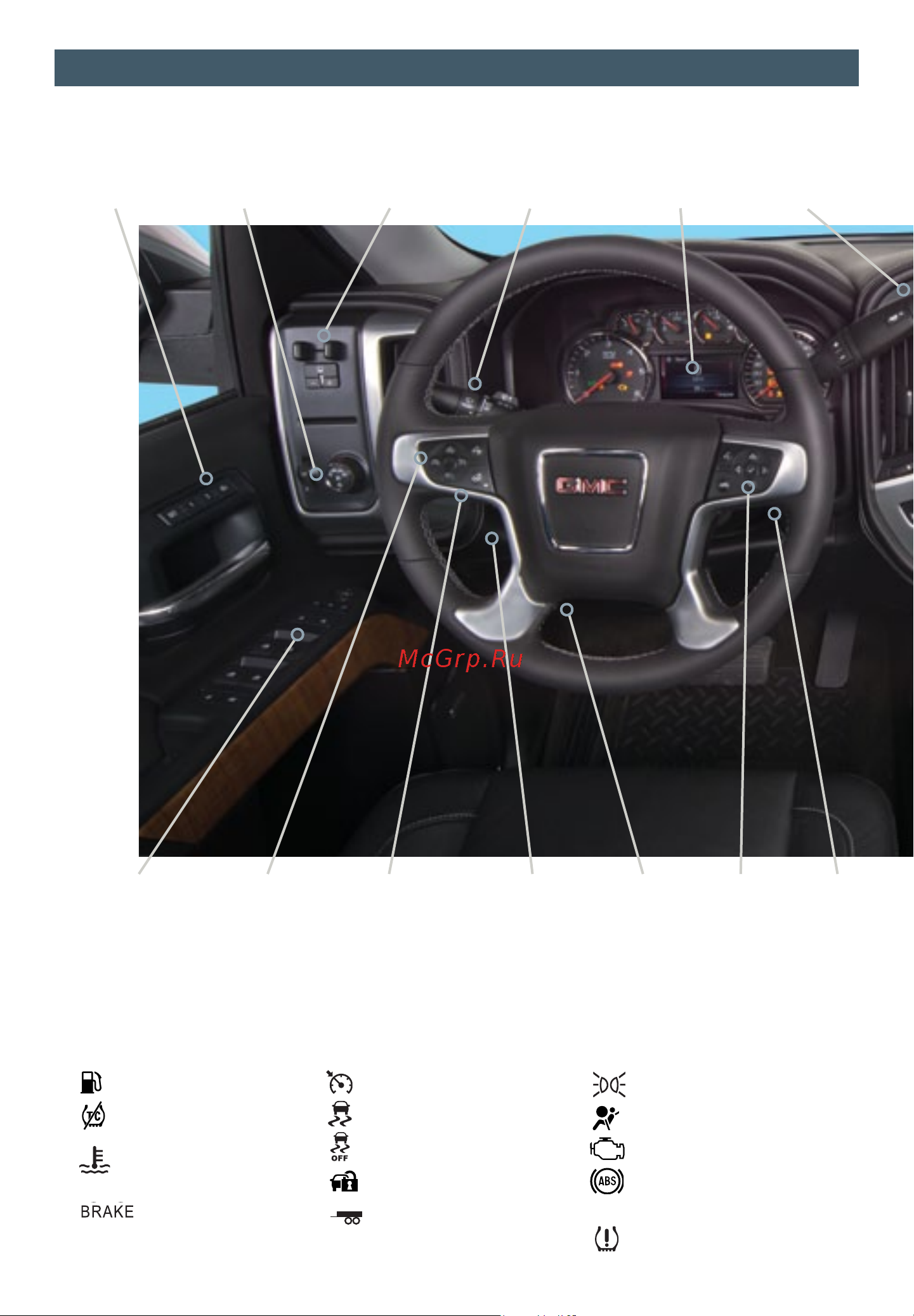 GMC SIERRA 1500 DENALI (2014) UM [2/20] Instrument panel